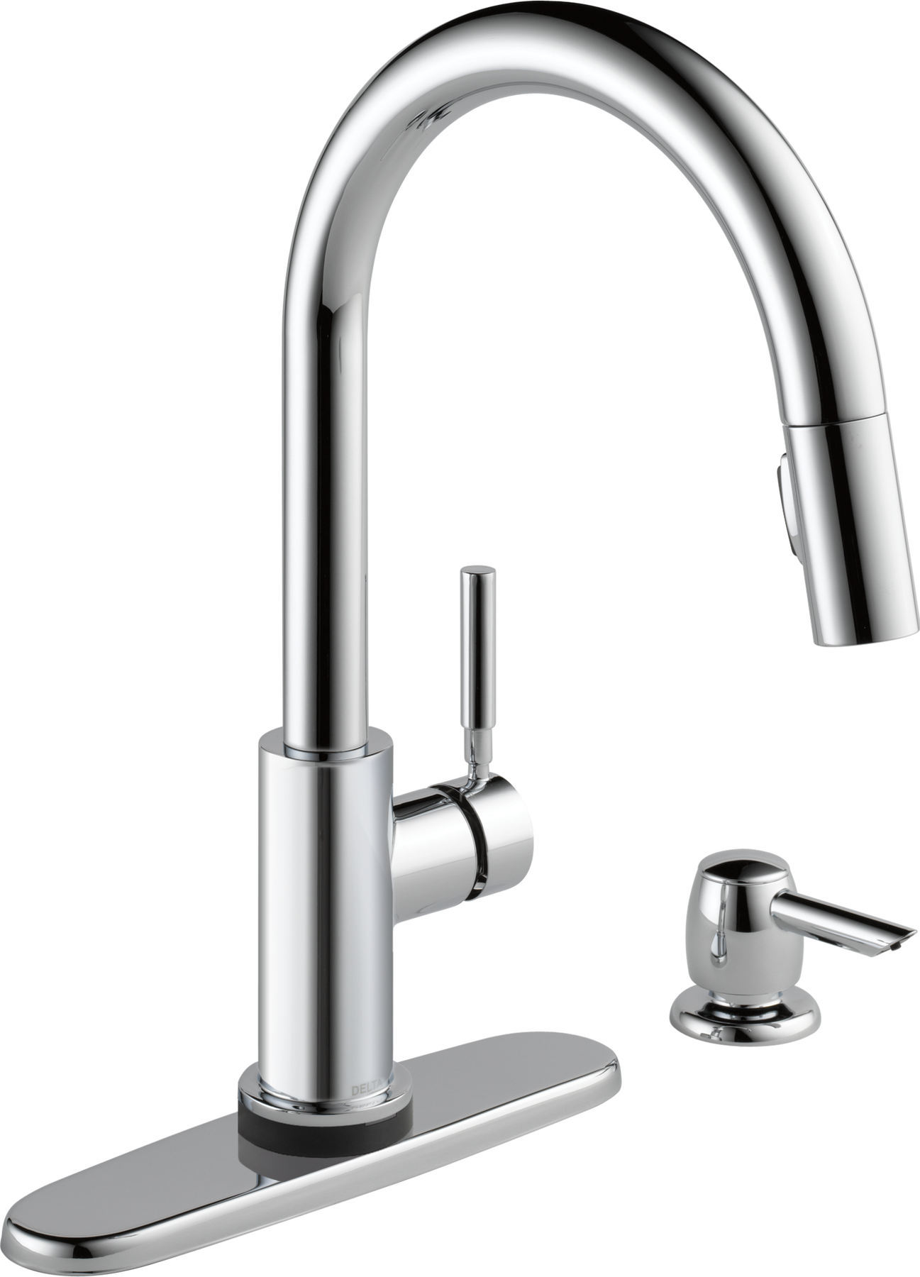 Single Handle Pull-Down Kitchen Faucet with Touch2O® Technologyand