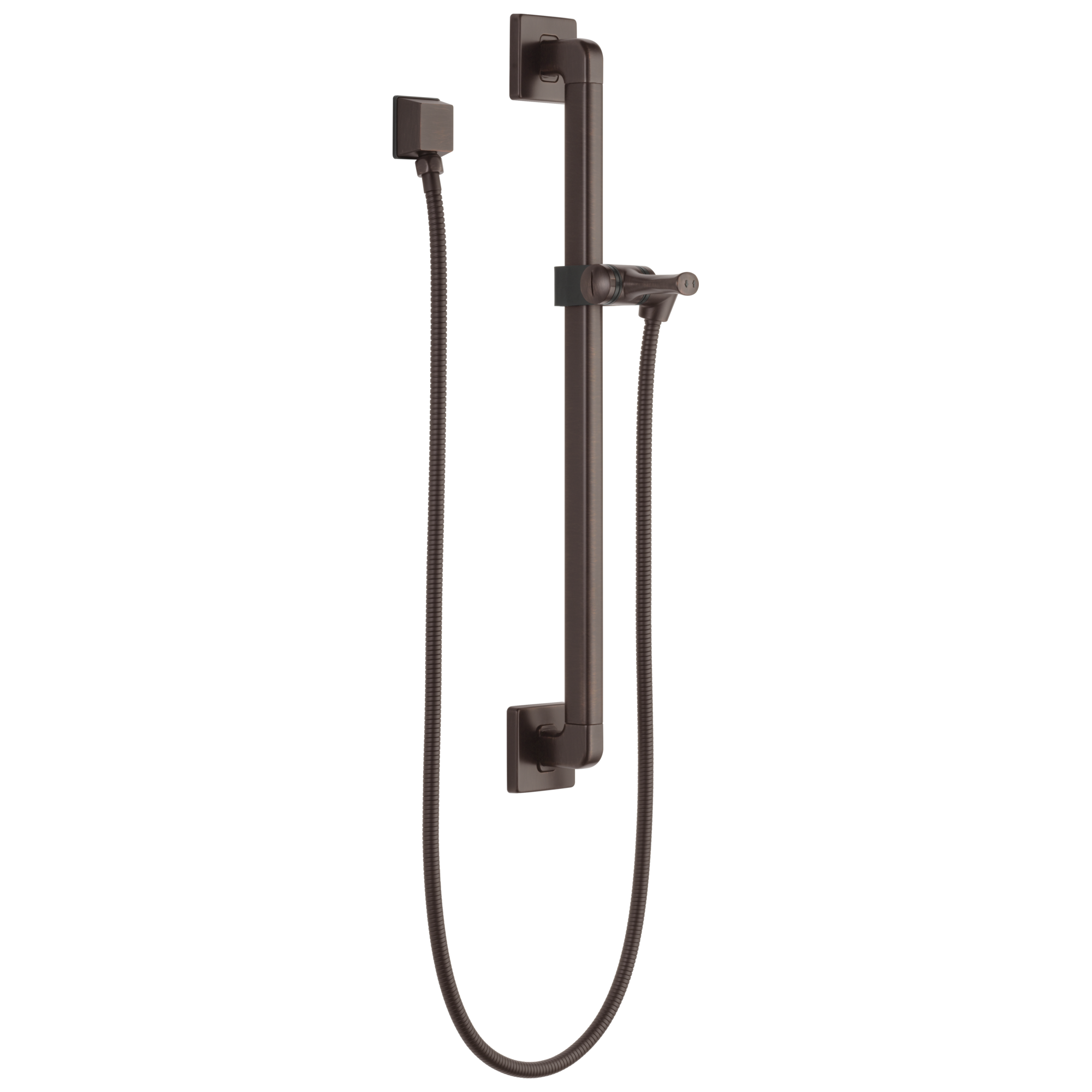 Delta Faucet Universal Showering Components Adjustable Slide Bar / Grab Bar Assembly with Elbow - Venetian Bronze