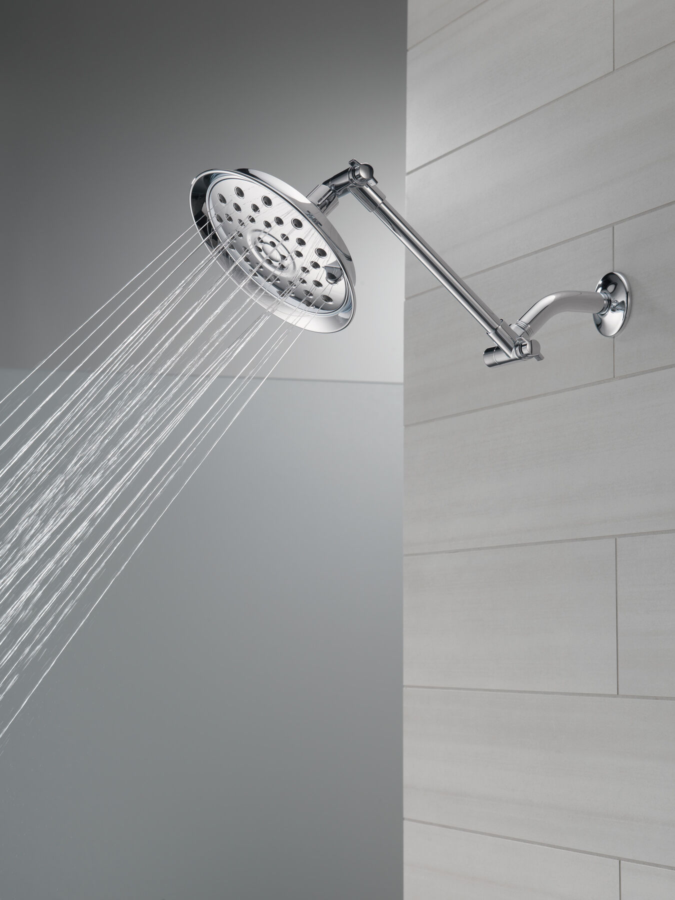 Shower Head with Adjustable Arm in Chrome 75372D Delta Faucet
