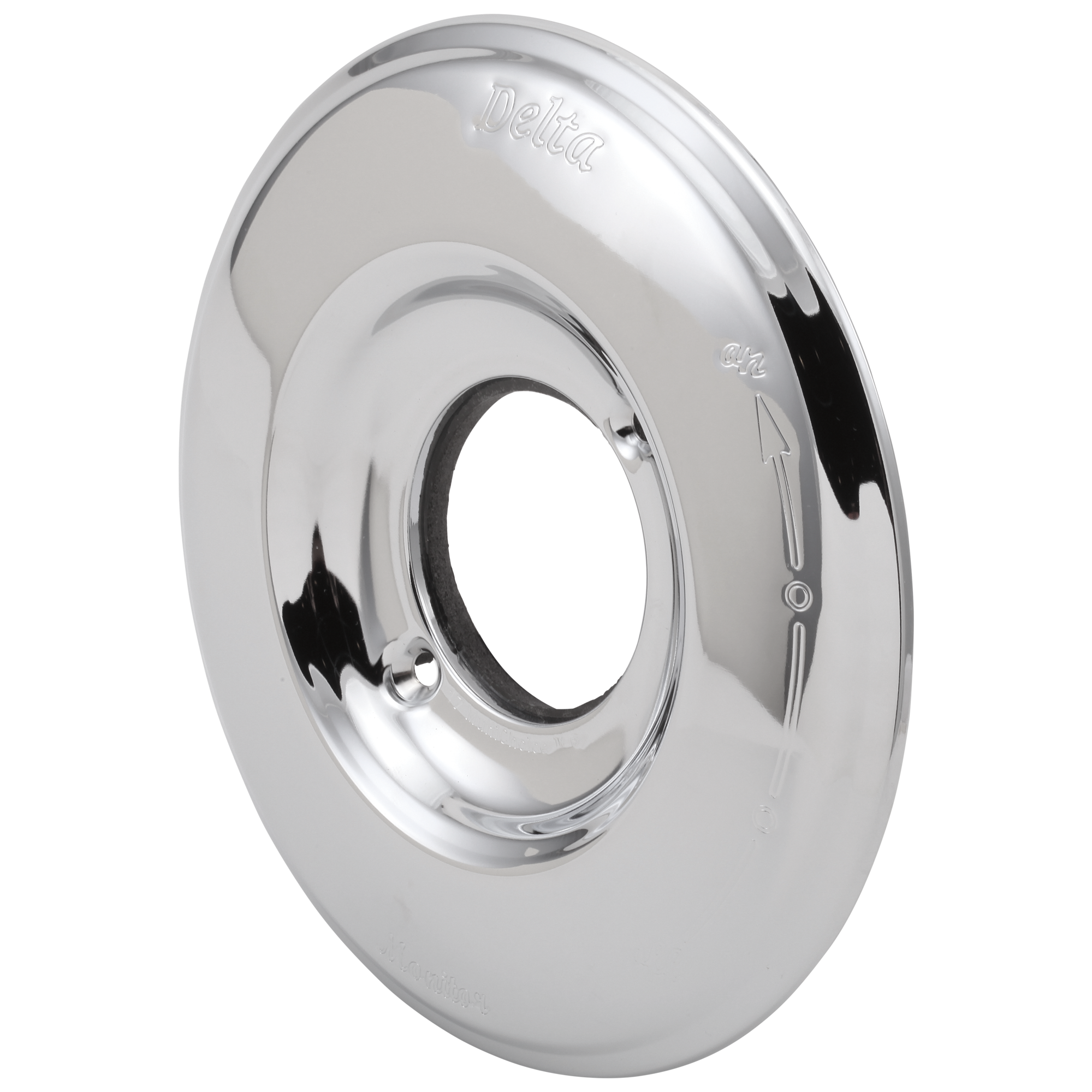 Delta Faucet Victorian Escutcheon - 17 Series Shower - Chrome