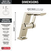 Single Handle Mid-Height Vessel Bathroom Faucet