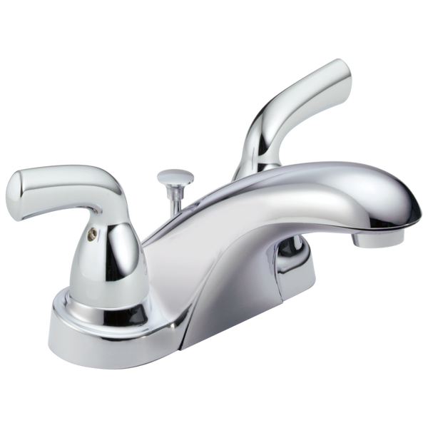 Two Handle Centerset Bathroom Faucet In, How To Fix A Leaky Bathtub Faucet With Two Handles
