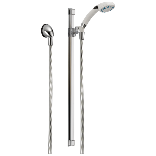 Fundamentals™ 2Setting Glide Rail Hand Shower in Chrome / White 51551
