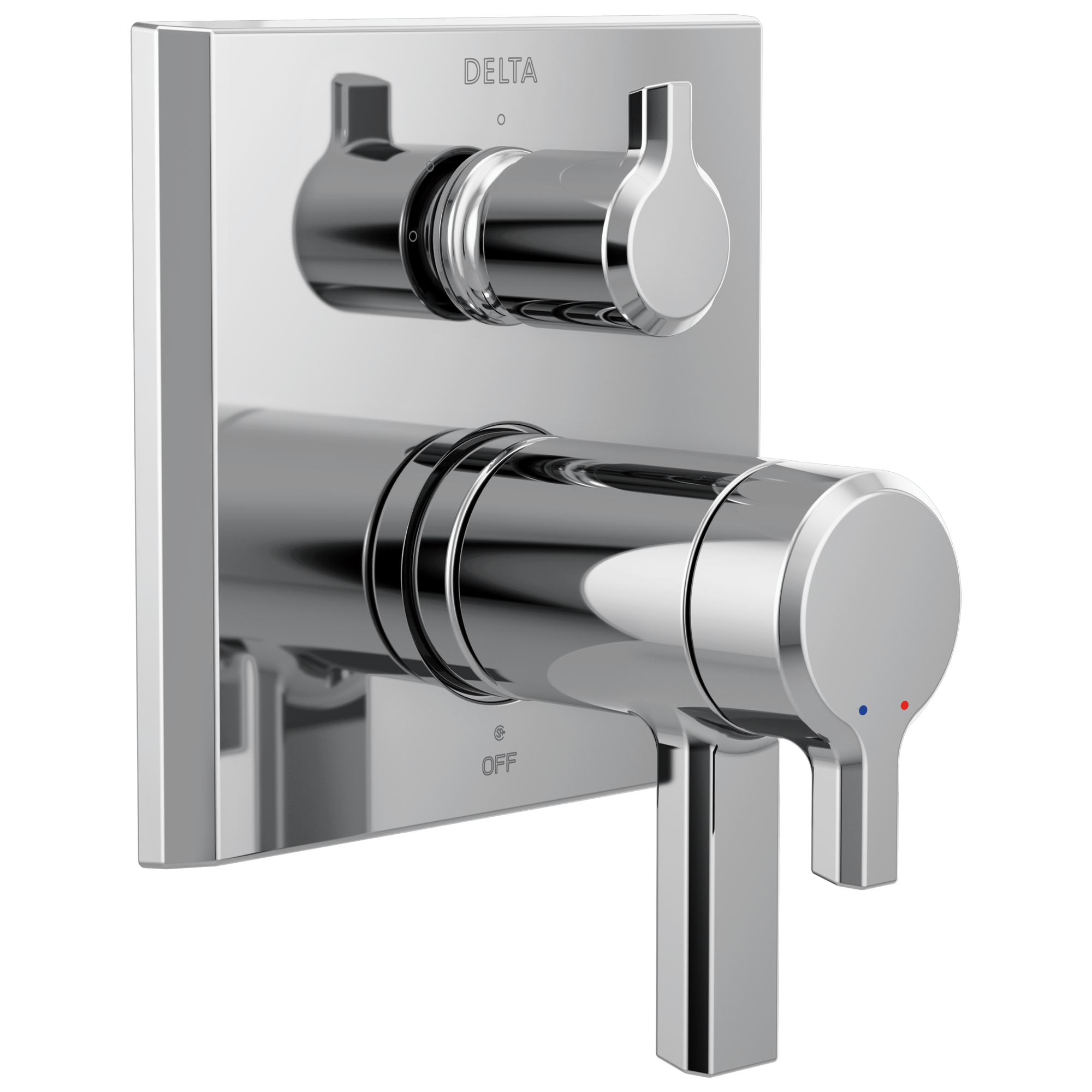 Delta Faucet Pivotale Tempassure 17T Series Valve Trim with 3-Setting Integrated Diverter -...