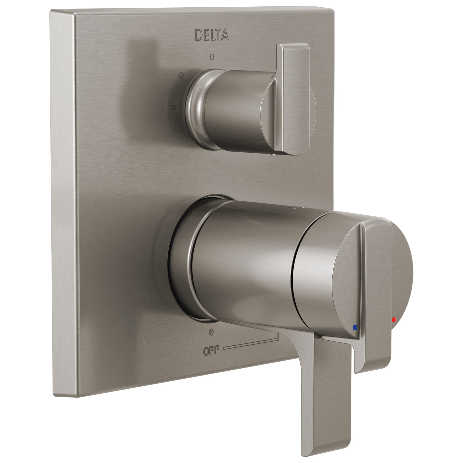 Angular Modern TempAssure® 17T Series Valve Trim with 3-Setting