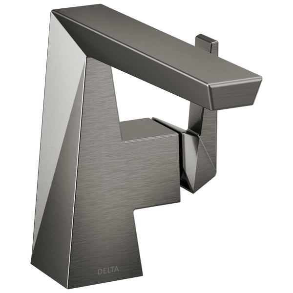 Single Handle Bathroom Faucet in Lumicoat Black Stainless 543-KS-PR-LPU-DST  | Delta Faucet
