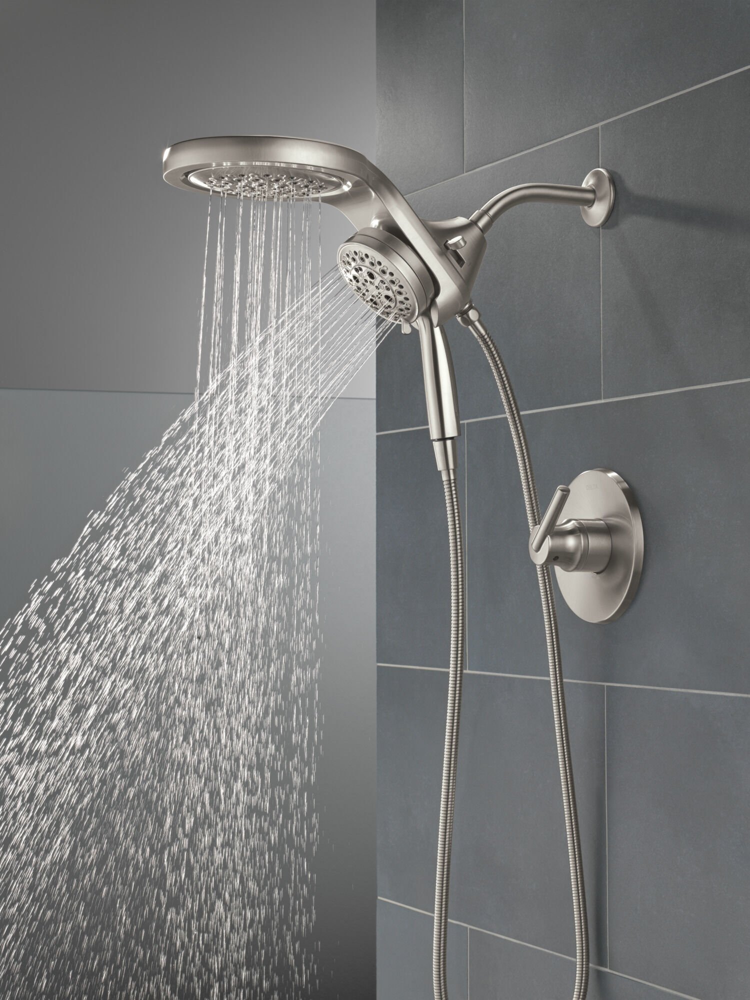 Shower Trim with HydroRain Shower Head Bundle - 14 Series in
