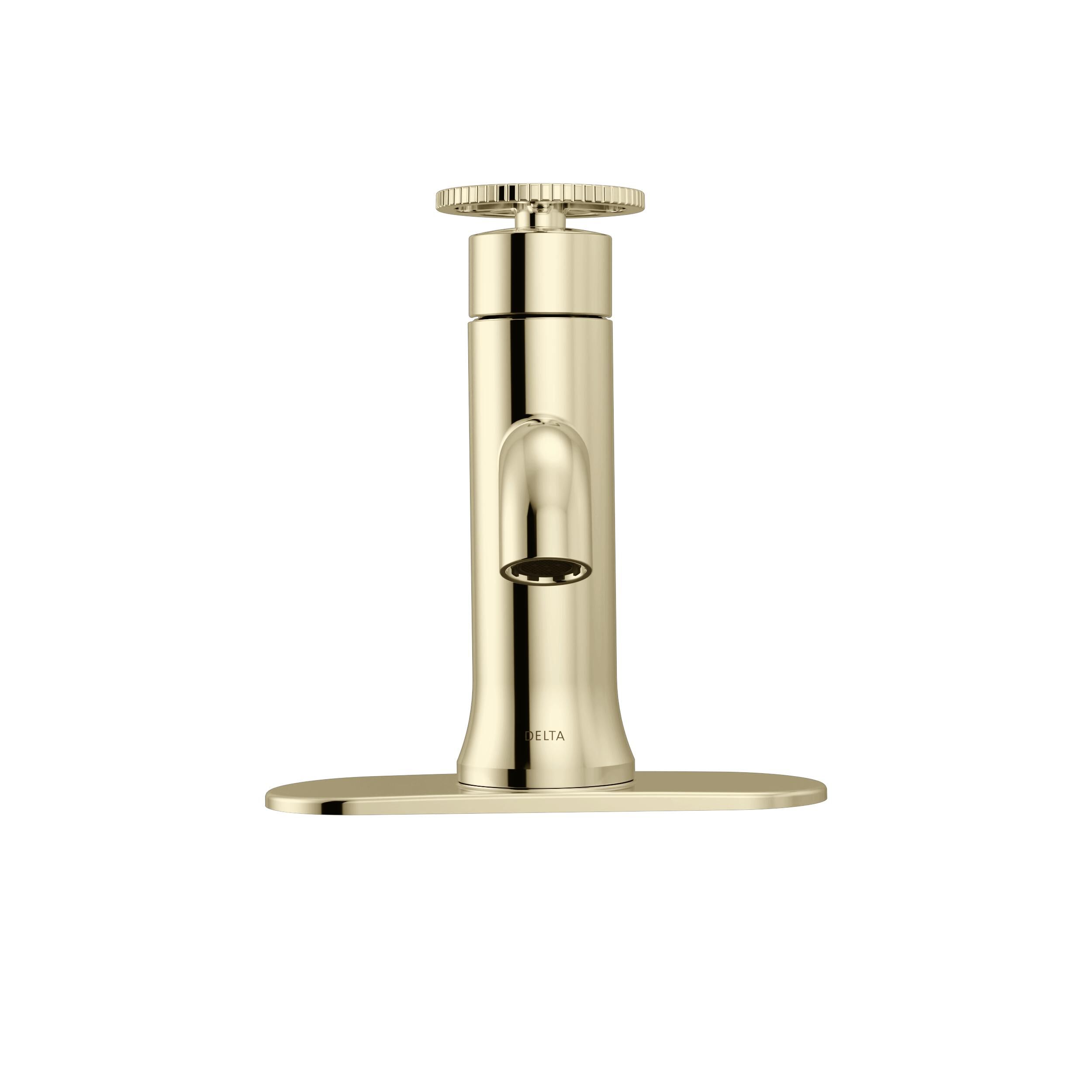 Single Handle Bathroom Faucet in Polished Nickel 558-PNMPU-DST