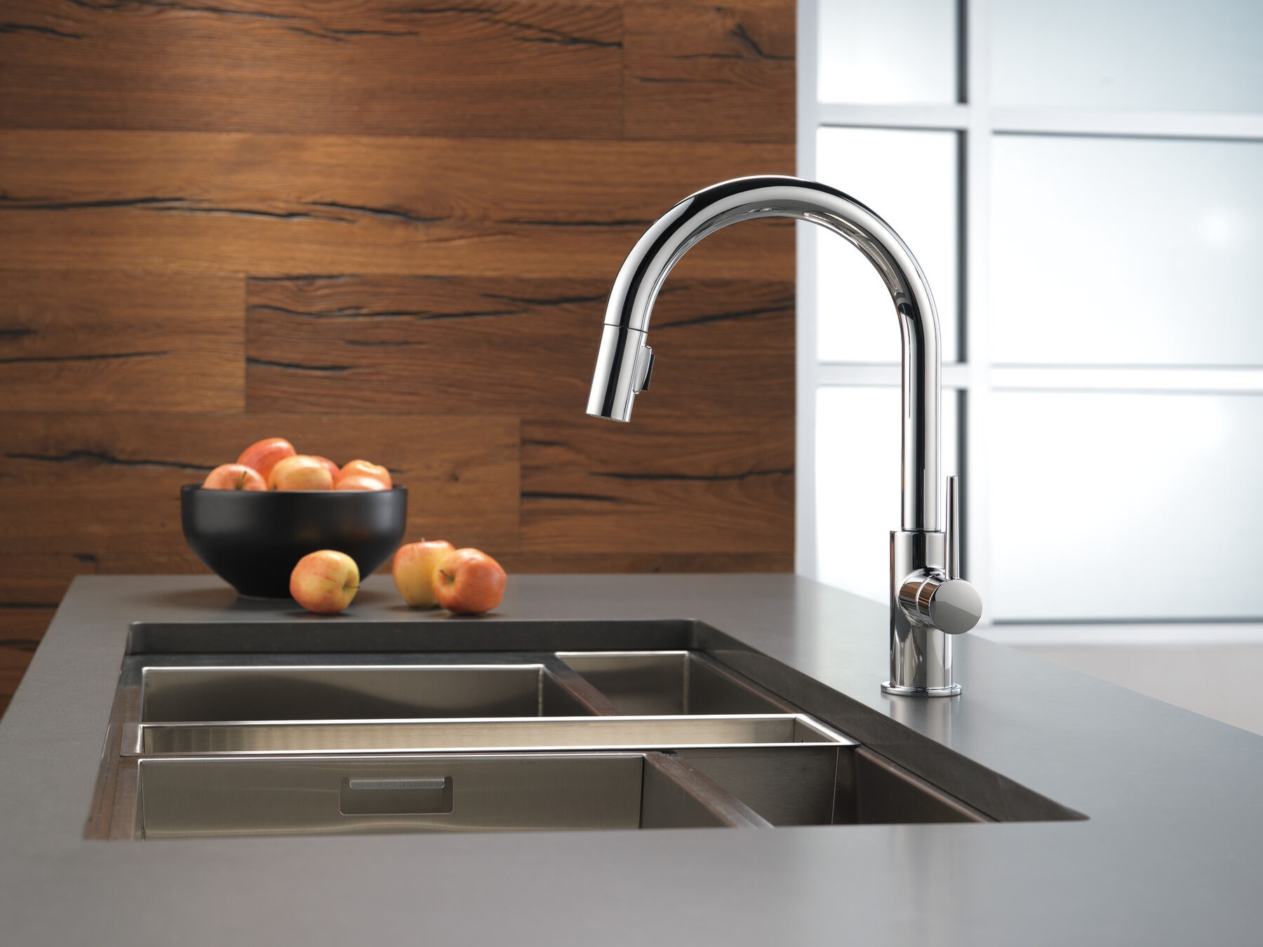 Single Handle Pull-Down Kitchen Limited Swivel, image 7