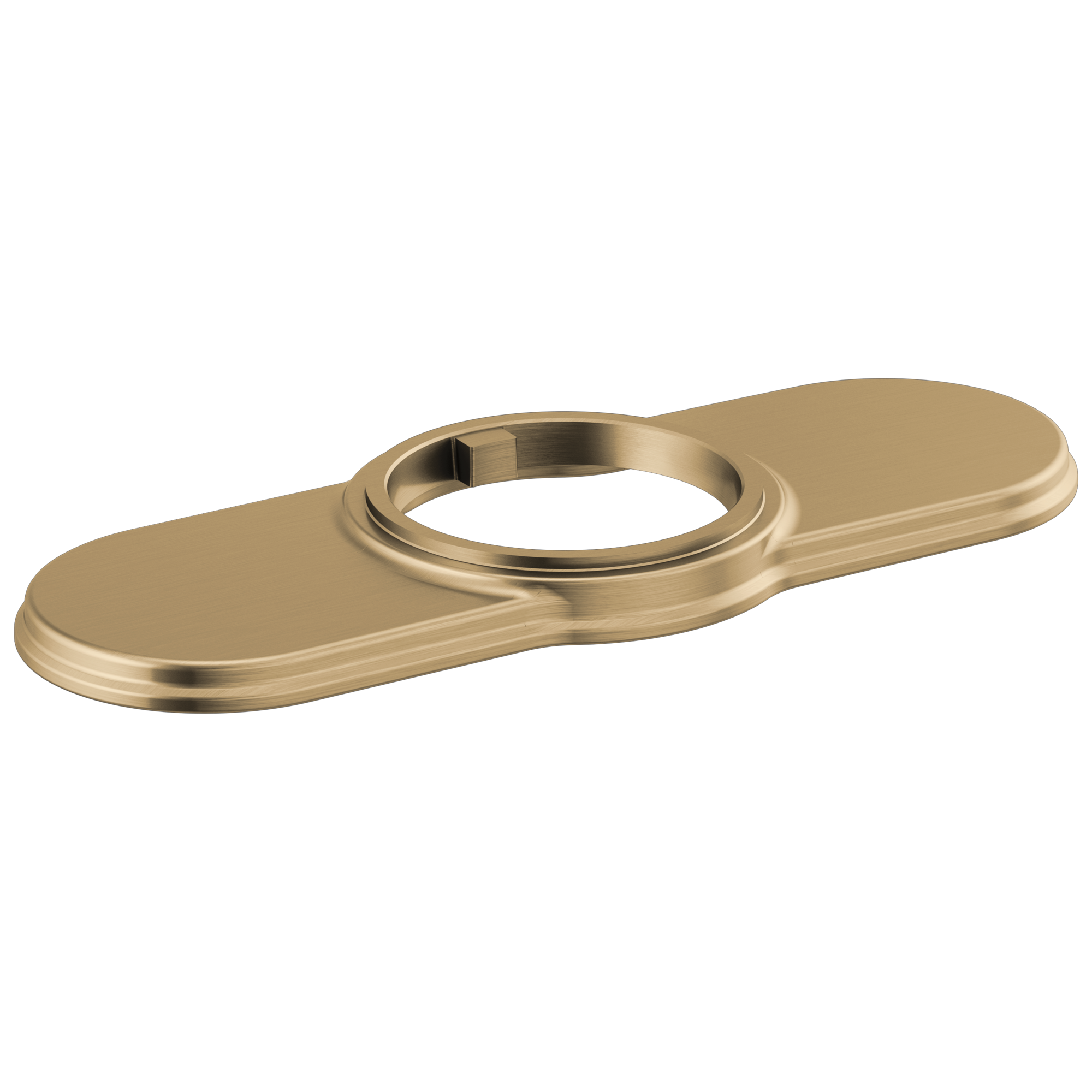 BroderickE Escutcheon - True Bar - Champagne Bronze