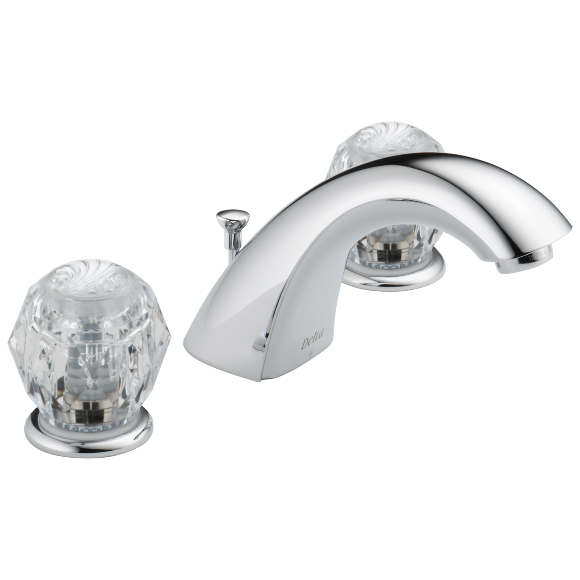 Delta Faucet Classic Two Handle Widespread Bathroom Faucet - Chrome