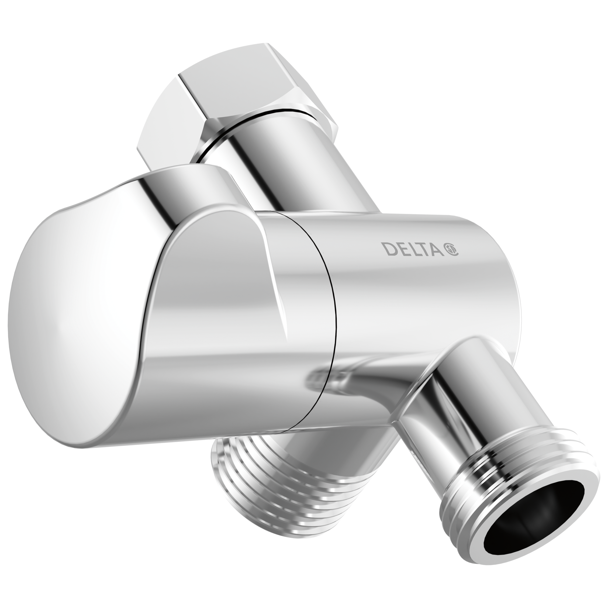 Delta Faucet Universal Showering Components: 3-Way Shower Arm Diverter with Hand Shower Mount - Chrome