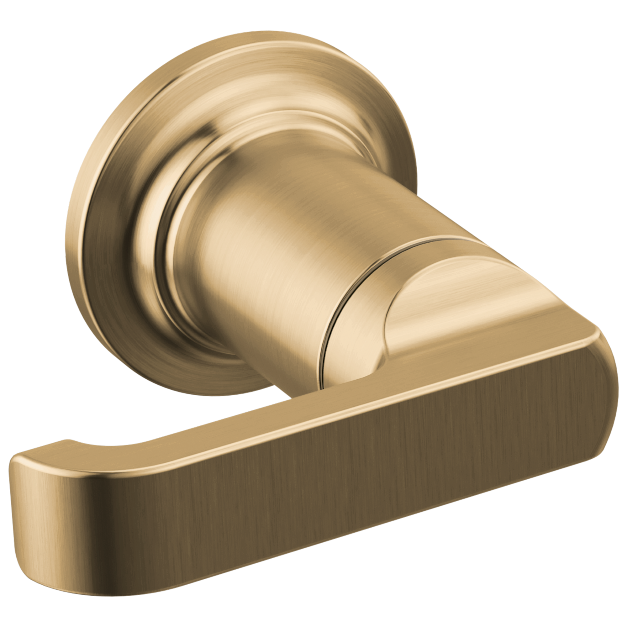 Delta Faucet Tetrae Wall Mount Tub Filler Handle - Lever - Lumicoat Champagne - Bronze