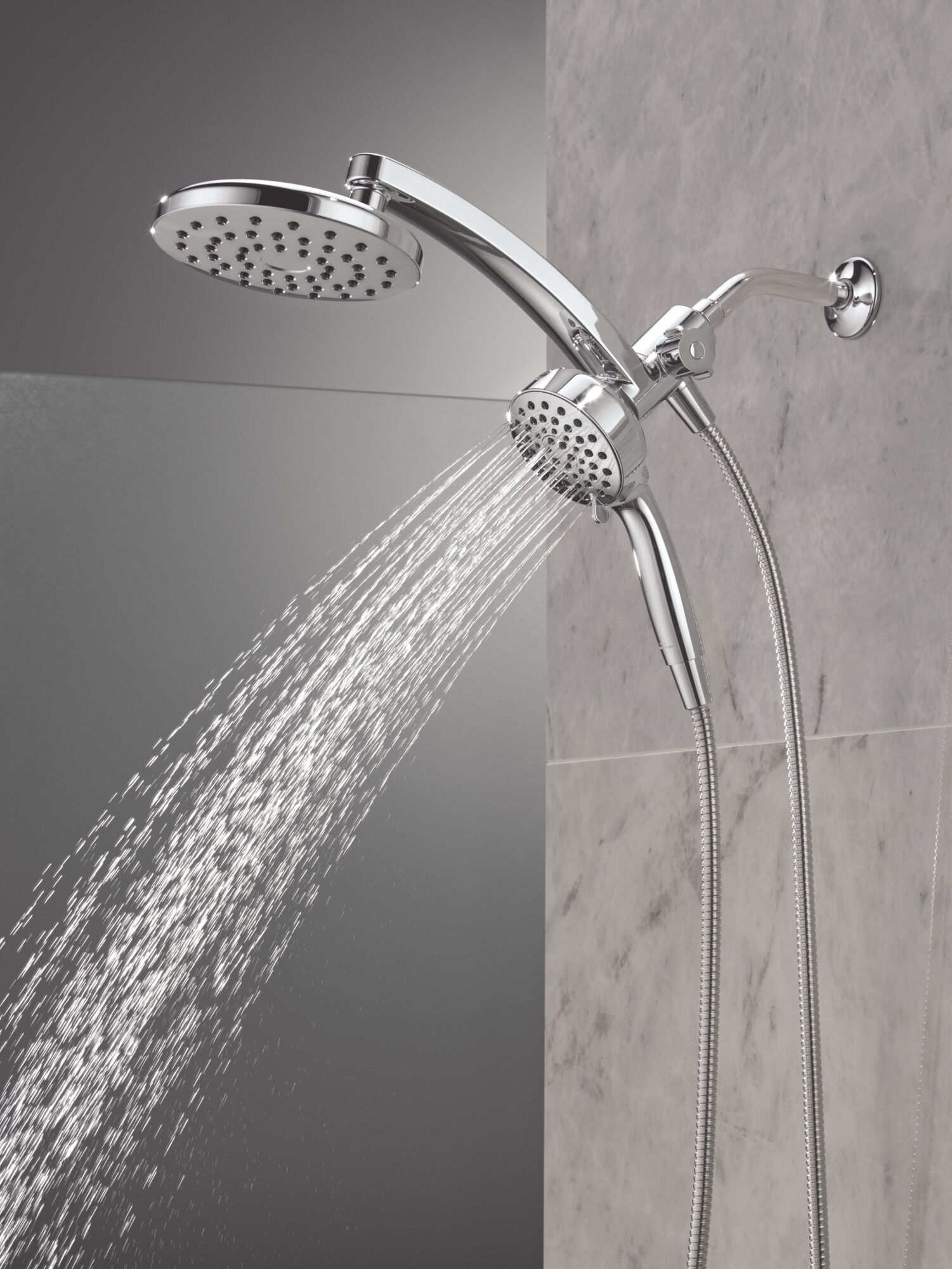PivotPro™ 3-in-1 Combination Shower in Chrome 75646 | Delta Faucet