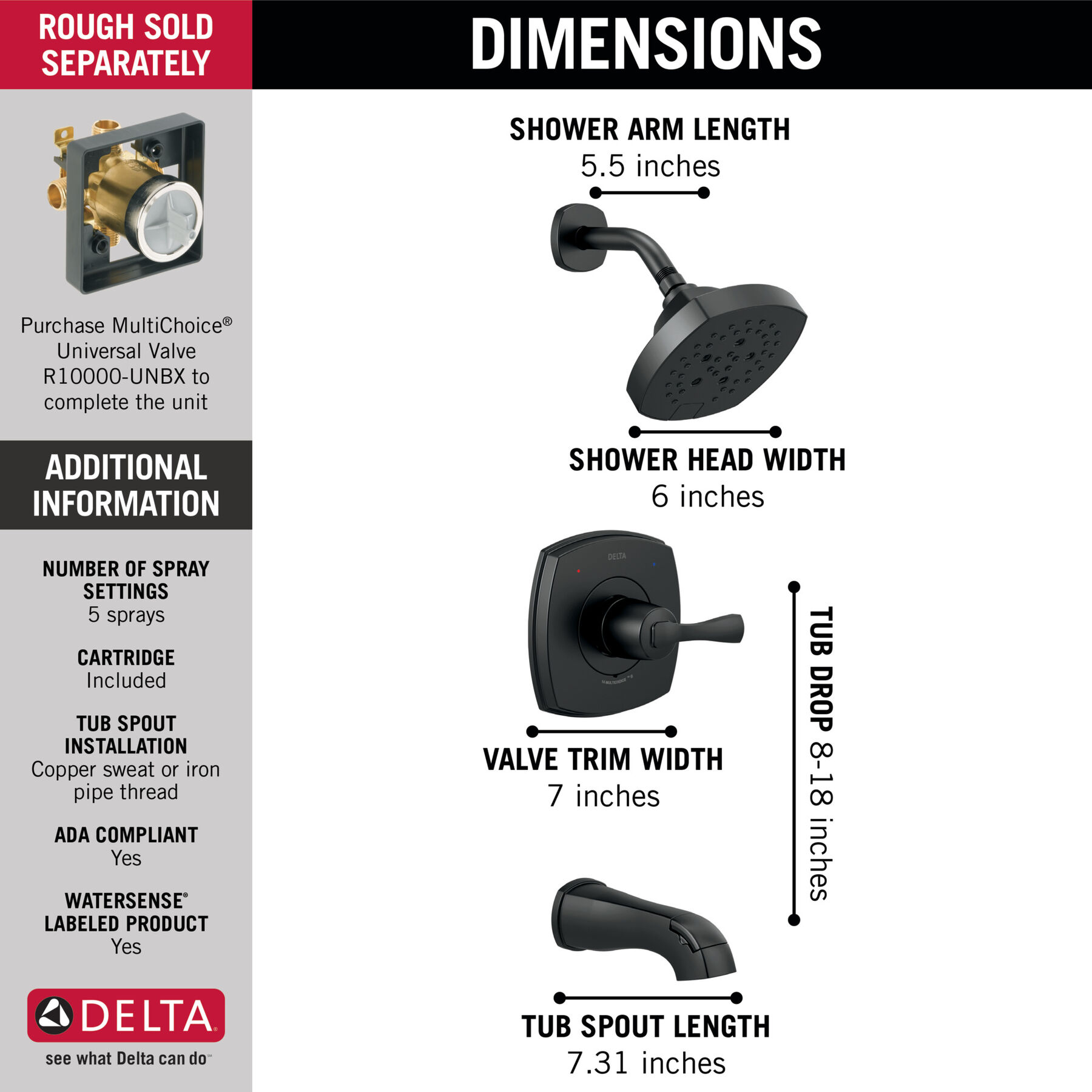 14 Series Tub and Shower