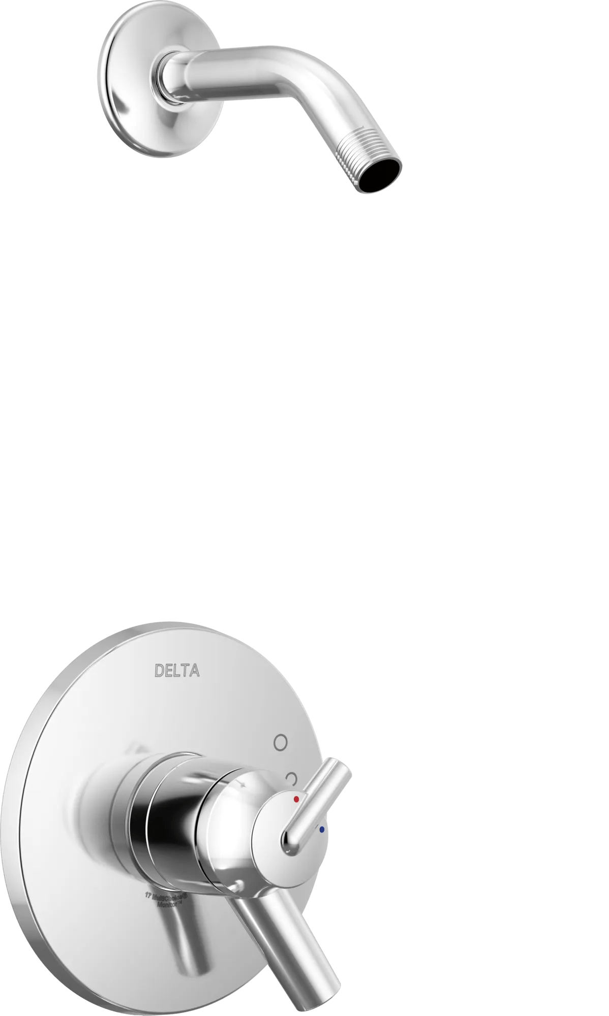 Delta Faucet Trinsic Monitor 17 Series Shower Trim - Less Shower Head - Chrome