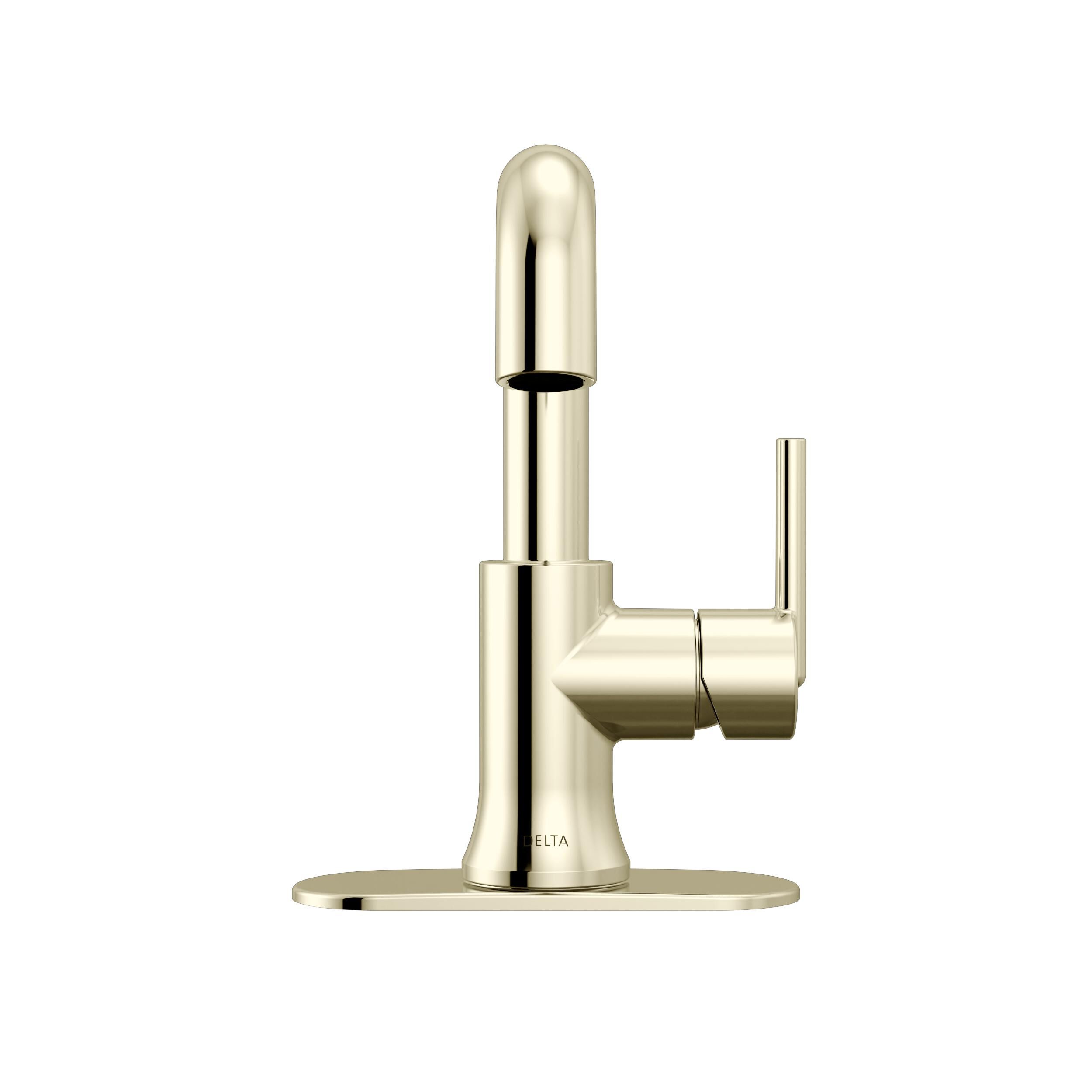 Single Handle Bathroom Faucet in Polished Nickel 554HAR-PN-DST
