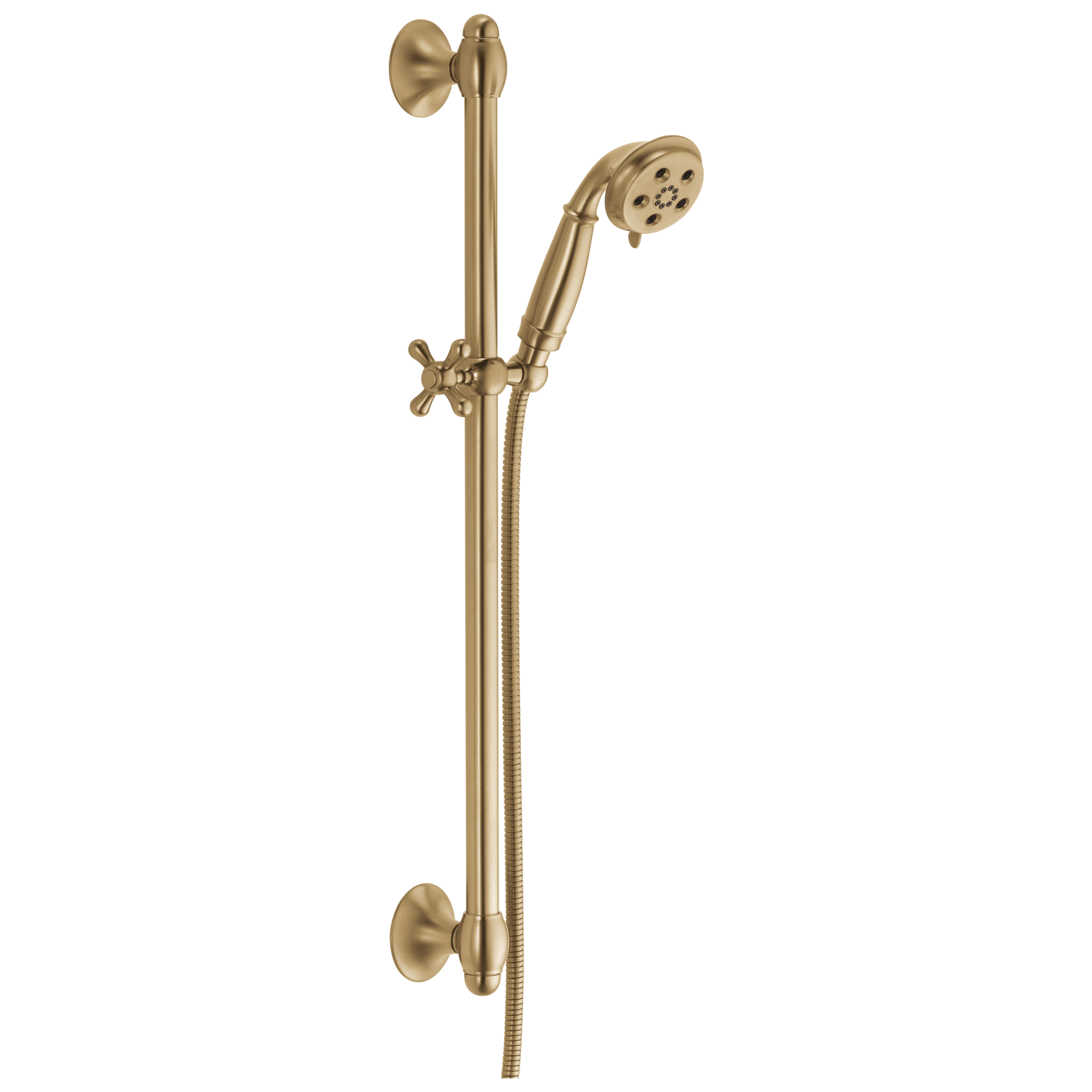 Delta Faucet Universal Showering Components H2OKinetic3-Setting Slide Bar Hand Shower - Champagne Bronze