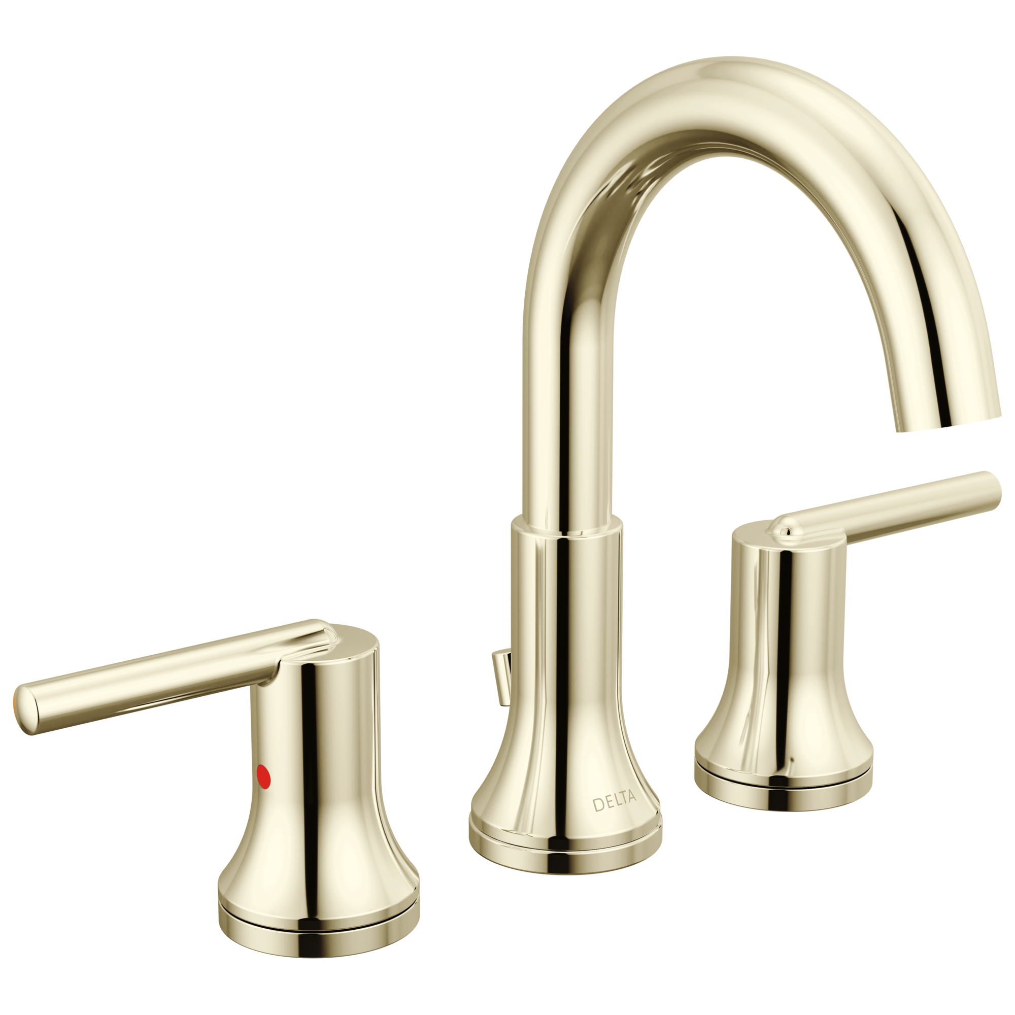 Delta Faucet Trinsic Two Handle Widespread Bathroom Faucet - Polished Nickel