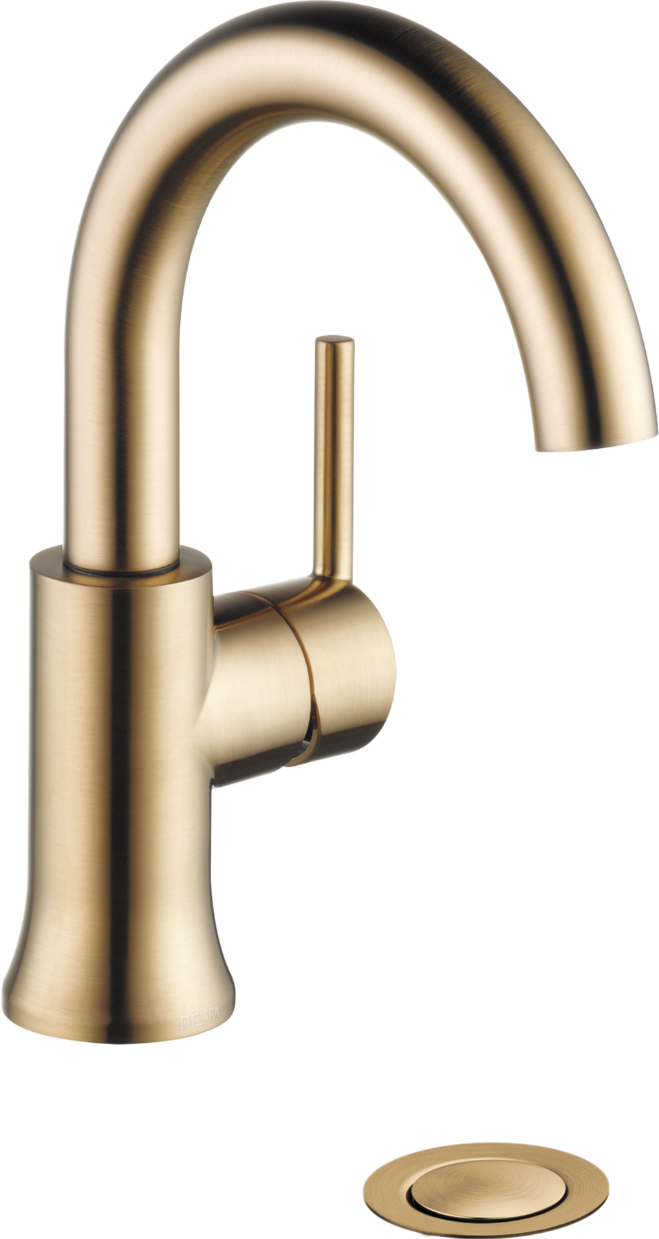 Single Handle Bathroom Faucet (Recertified) in Champagne Bronze