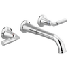 Two Handle Wall Mount Bathroom Faucet Trim