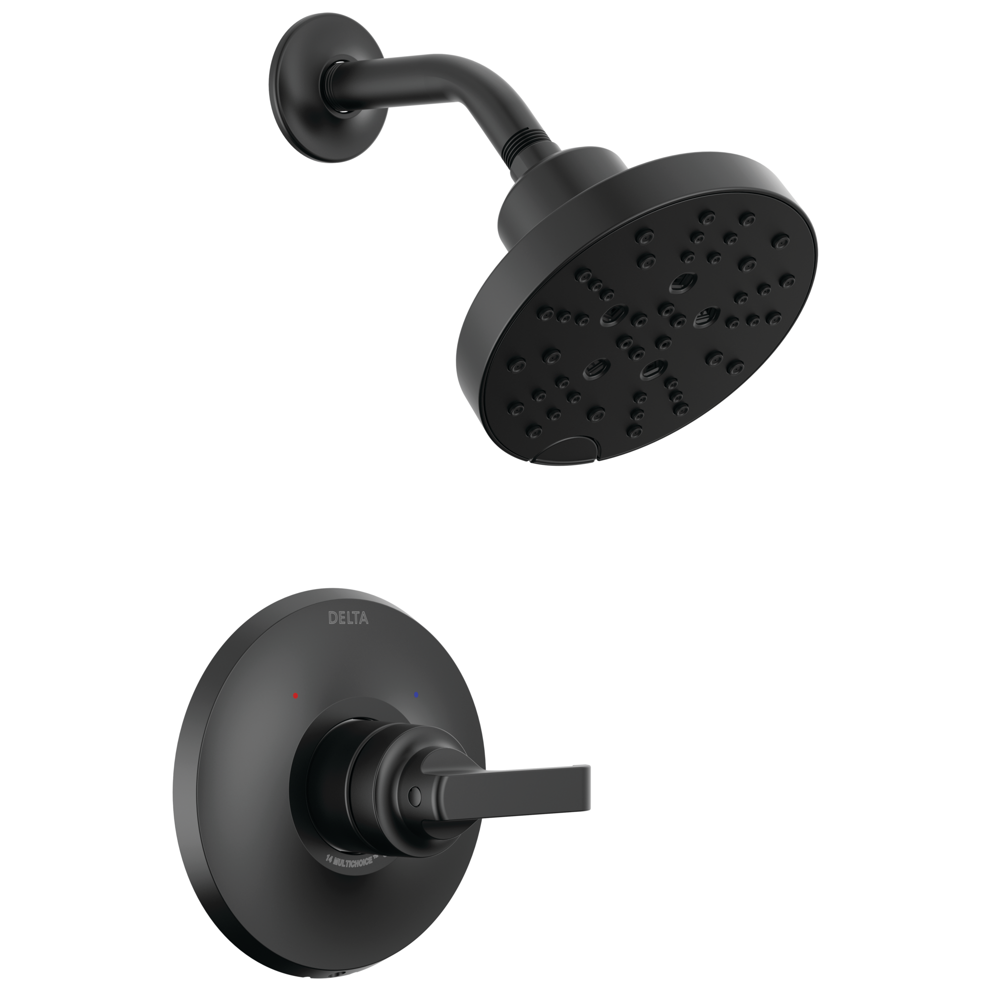 Delta Faucet Tetrae 14 Series Shower Trim - - Matte Black