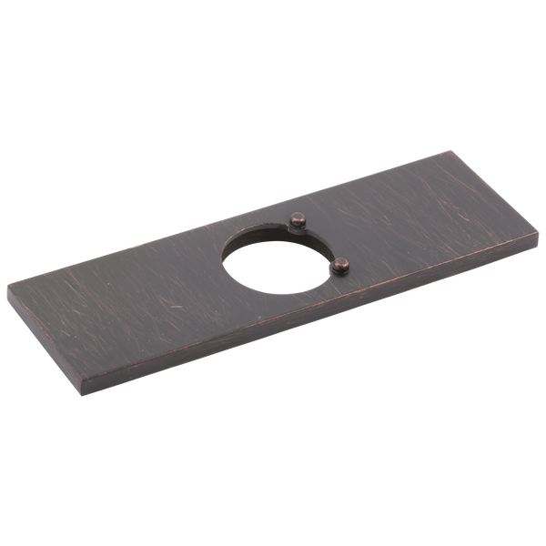 Delta Faucet RP72712RB Cassidy Escutcheon & Gasket Assembly — Venetian Bronze, For Single-Hole Faucets