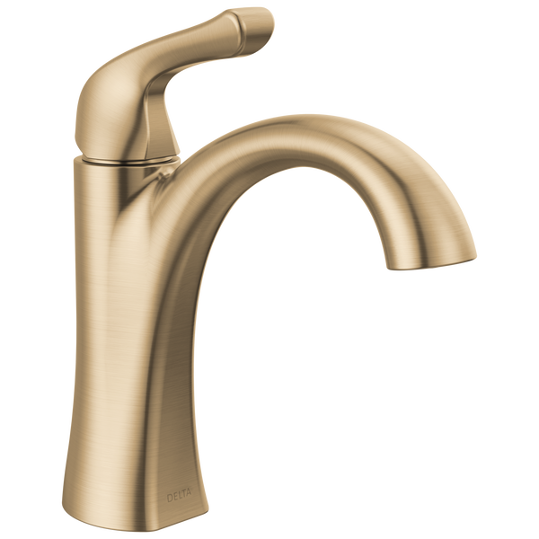 Single-Hole Bathroom Faucet 1L (Recertified) in Champagne Bronze  
