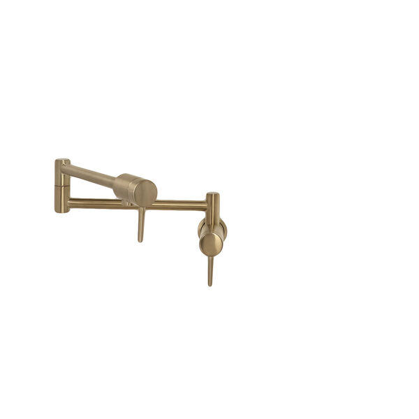 Delta Contemporary Wall Mounted Potfiller in Champagne Bronze