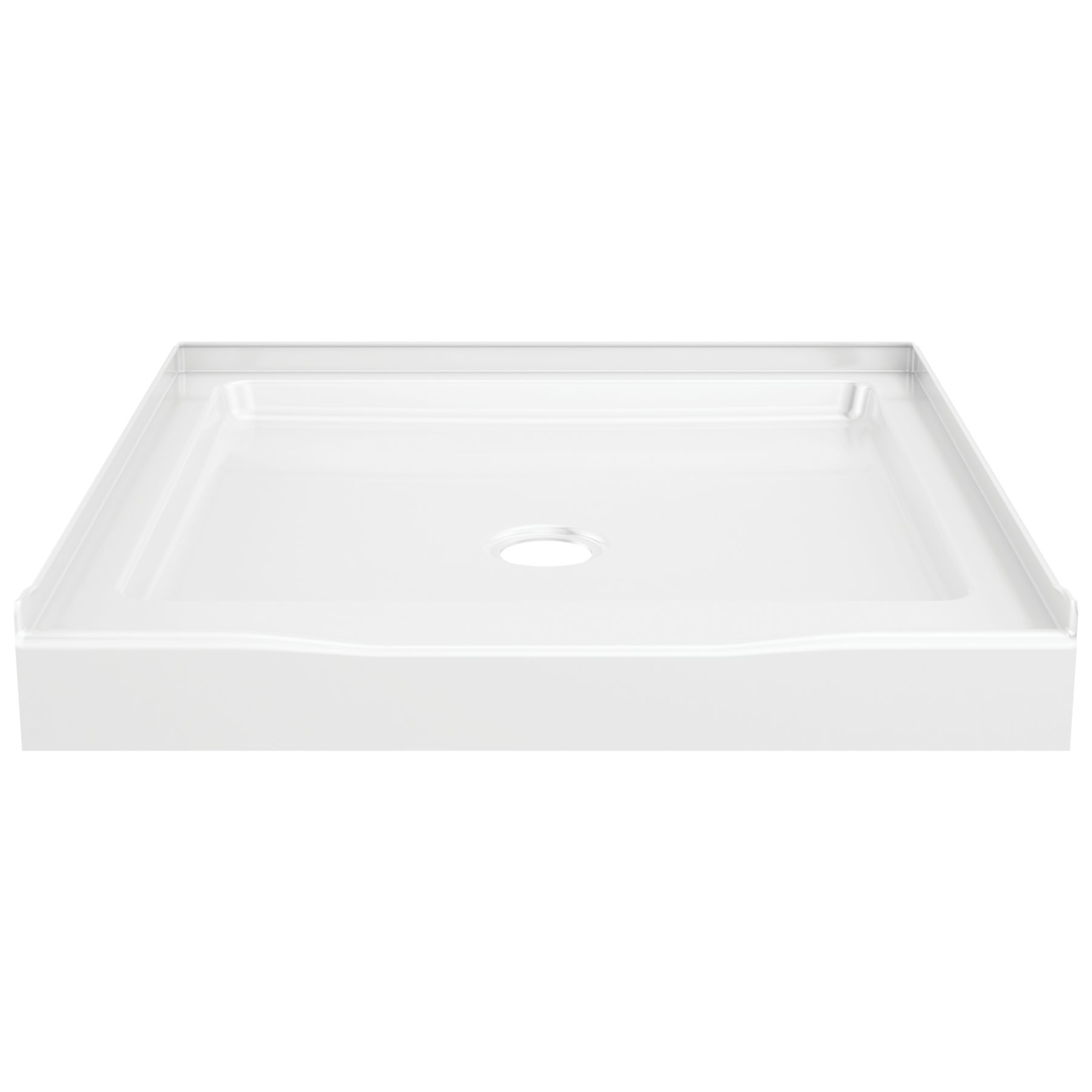 Classic 500 Shower Base 32"x32" in High Gloss White B121353232WH