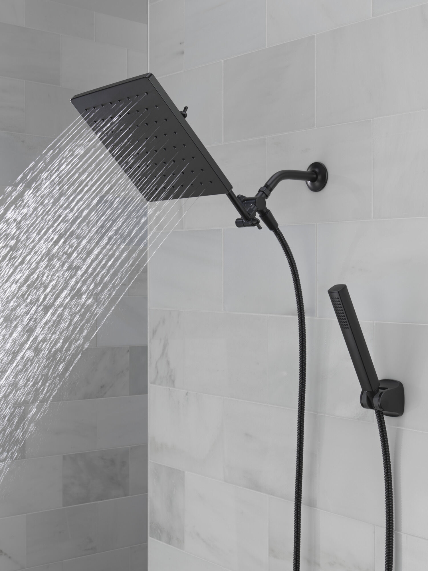 10 inch Raincan Shower Head & Hand Held Combo with Adjustable