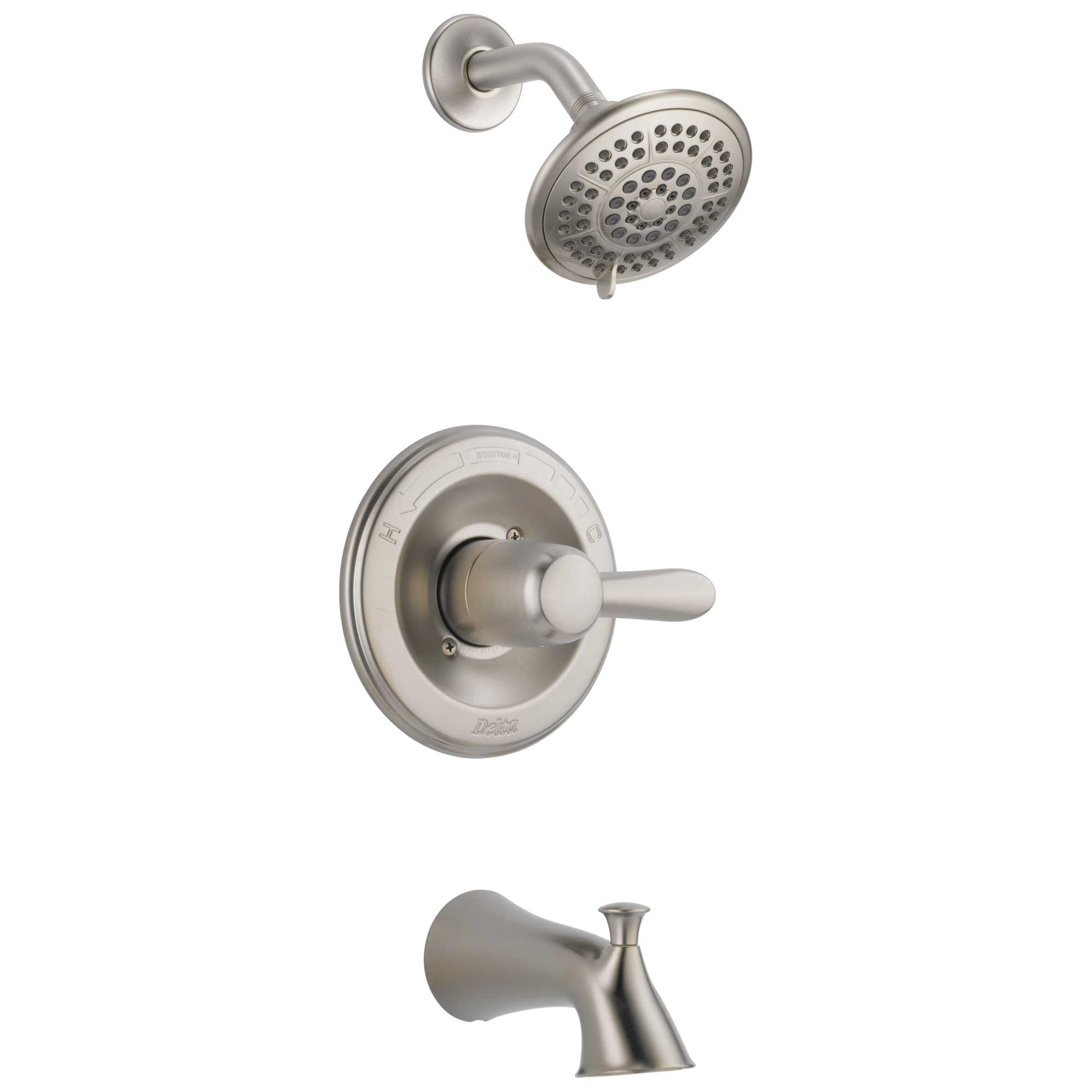 Delta Faucet Lahara Monitor 14 Series Tub & Shower Trim - Stainless