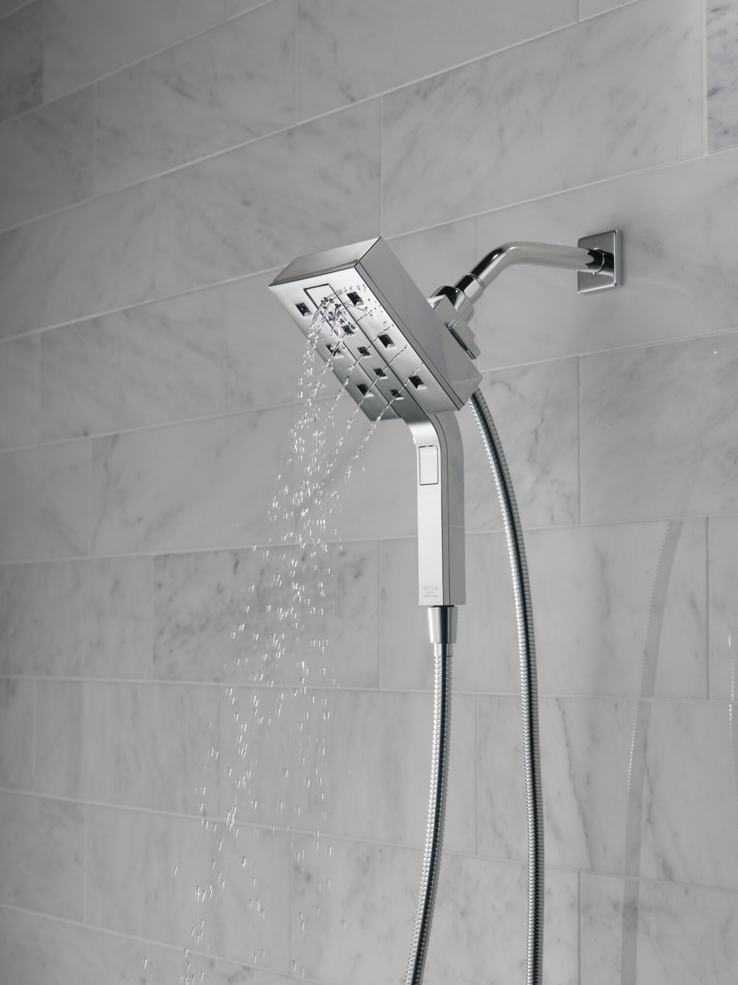 H2Okinetic® In2ition® 4-Setting Two-in-One Shower in Lumicoat H2Okinetic® In2ition® 4-Setting Two-in-One Shower in Lumicoat