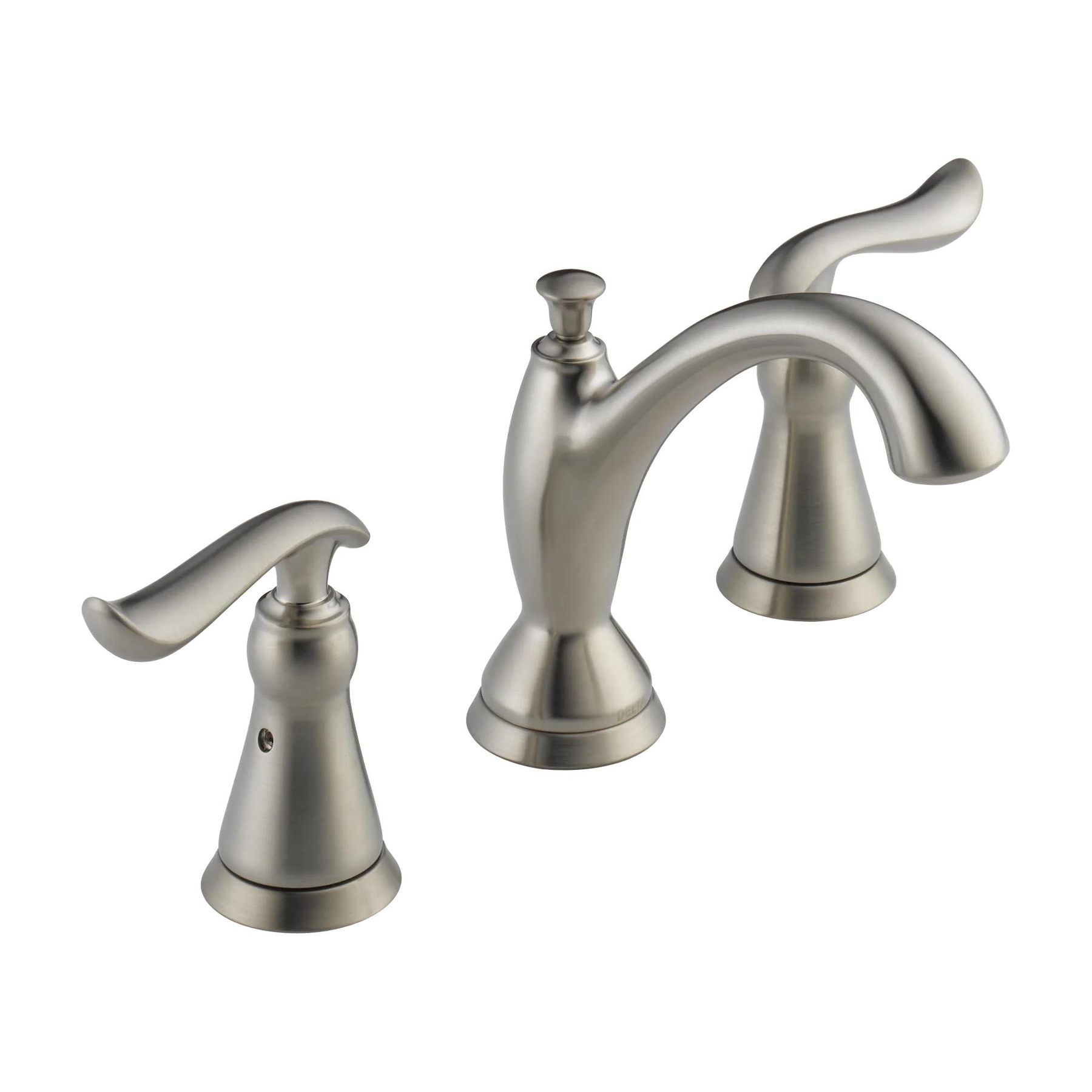 Two Handle Widespread Bathroom Faucet in Stainless 3594-SSMPU-DST