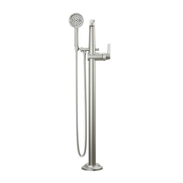 Free Standing Tub Filler in Lumicoat® Stainless T4771SSPRFL Delta