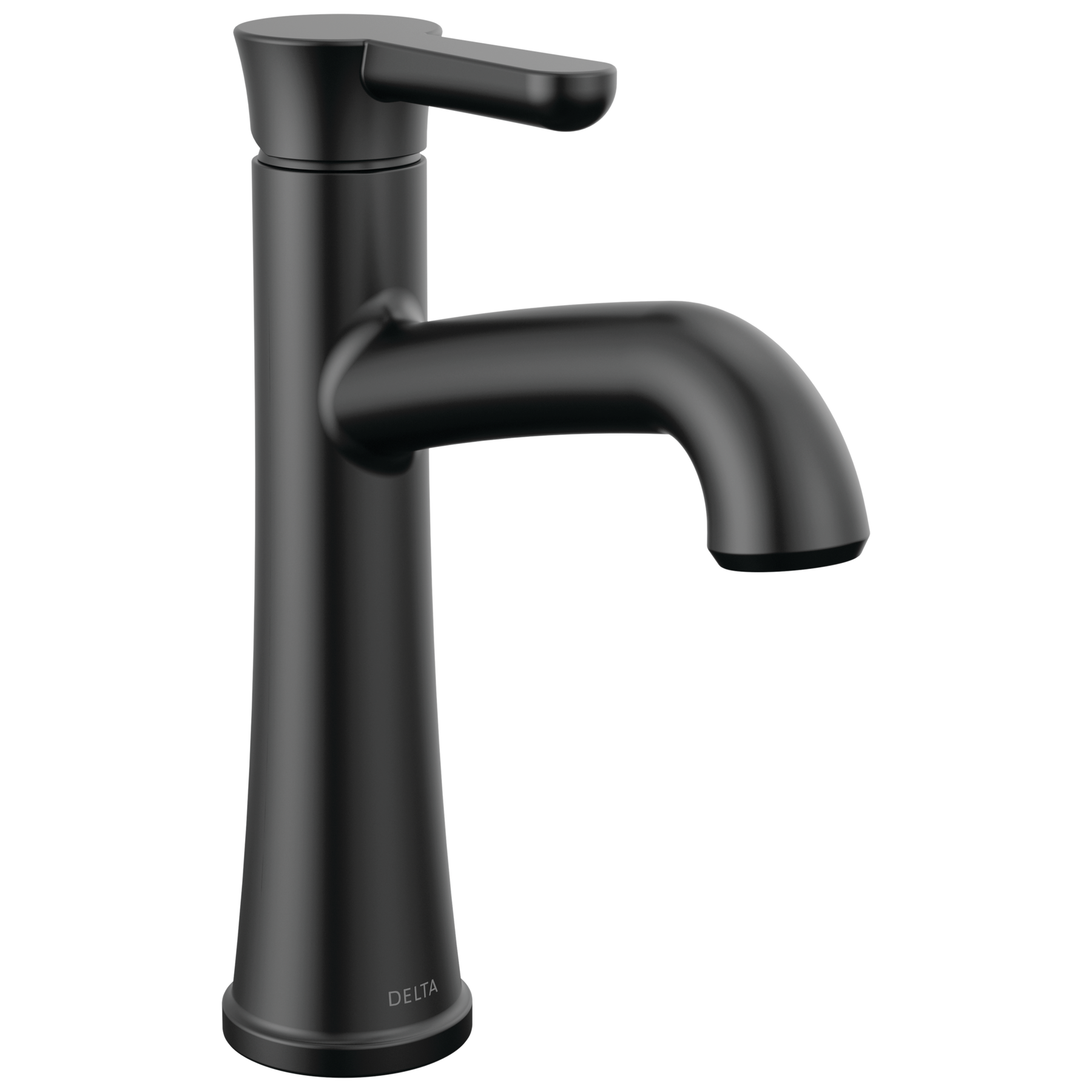 Single Handle Centerset Bathroom Faucet in Matte Black 15860LF-BL ...
