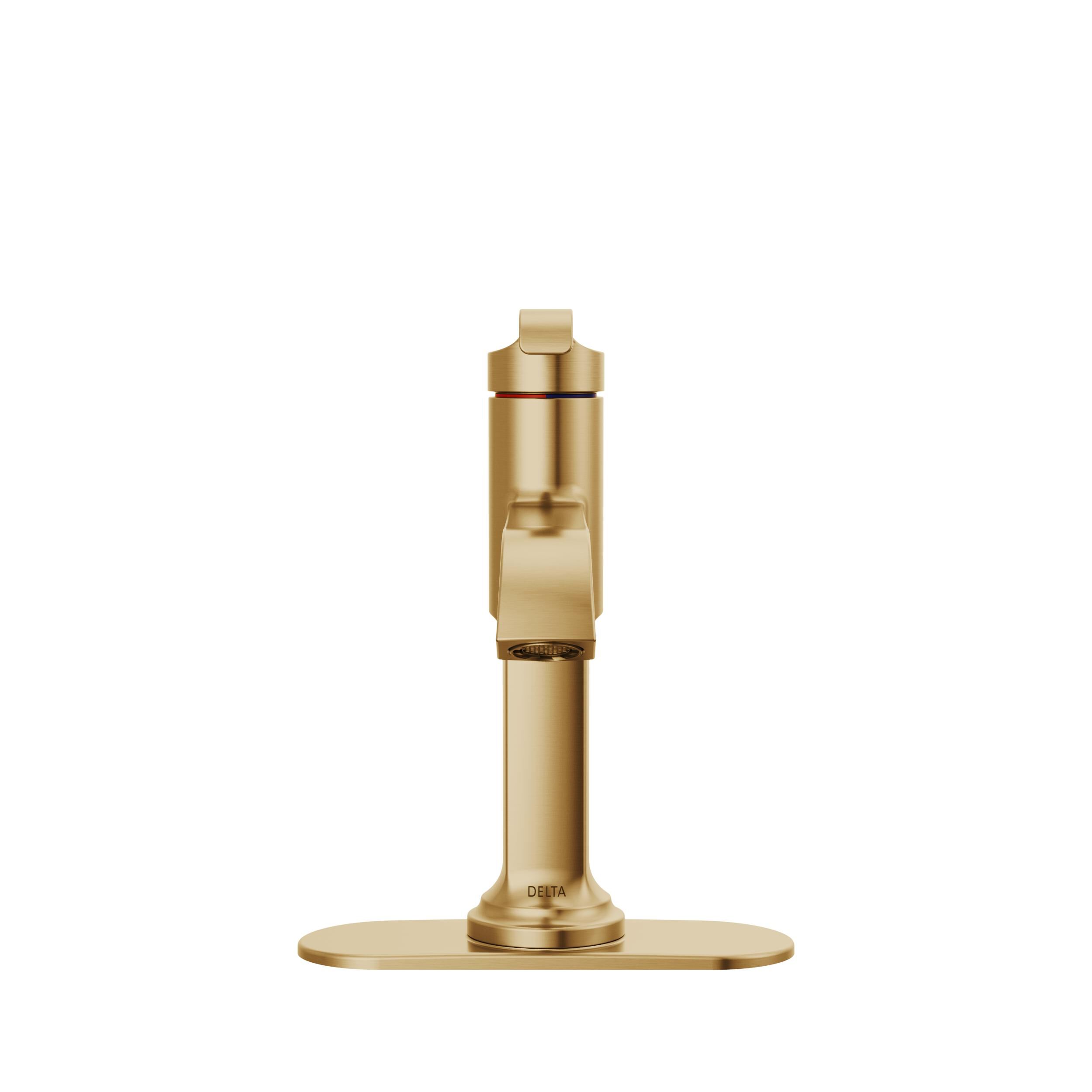 Single Handle Bathroom Faucet in Lumicoat® Champagne Bronze 589-CZ