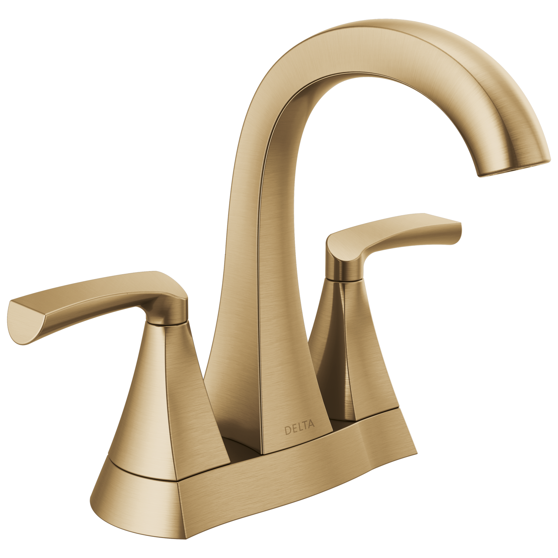 Two Handle Centerset Lavatory Faucet in Champagne Bronze 25899LF