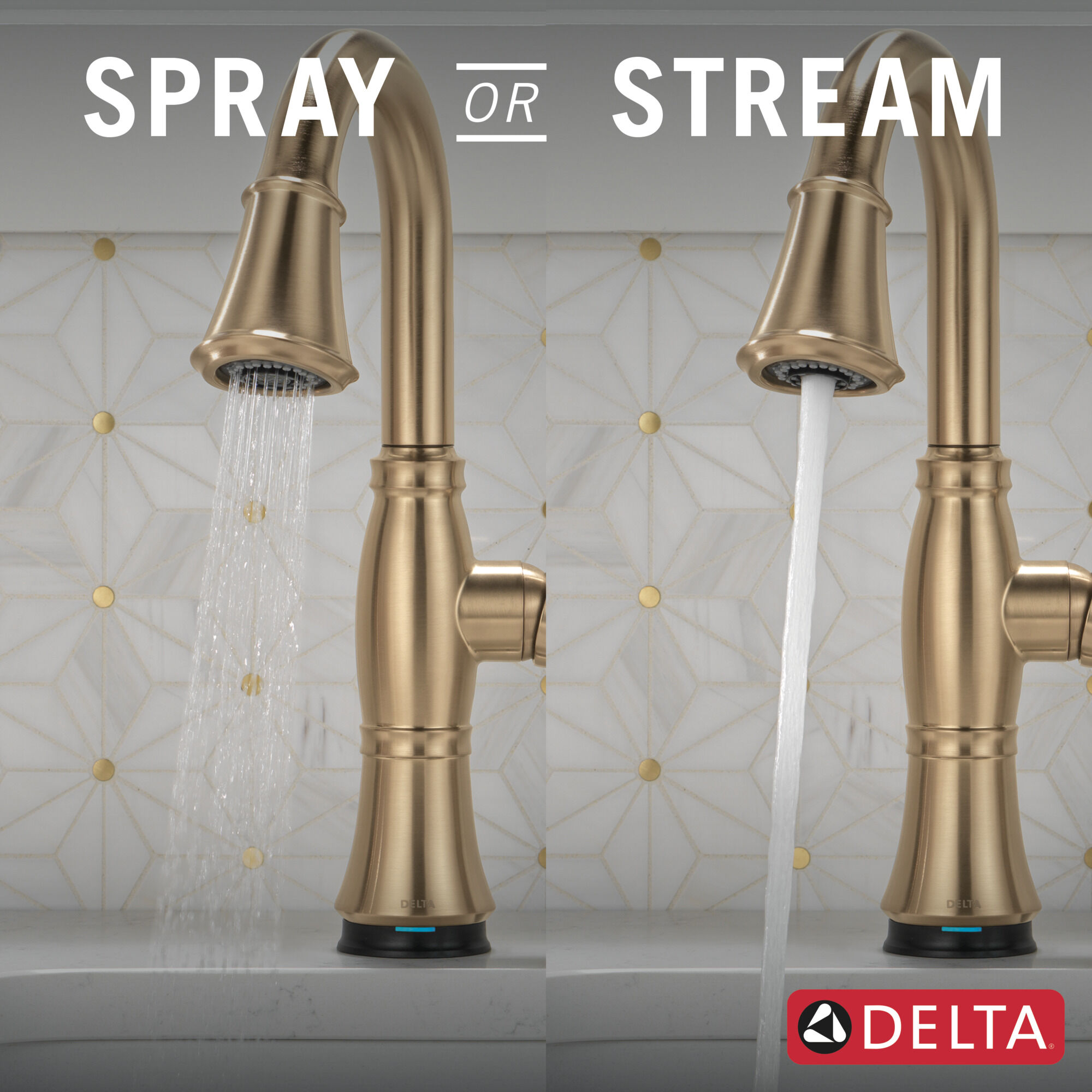 Touch2O® Bar / Prep Faucet with Touchless Technology in Lumicoat