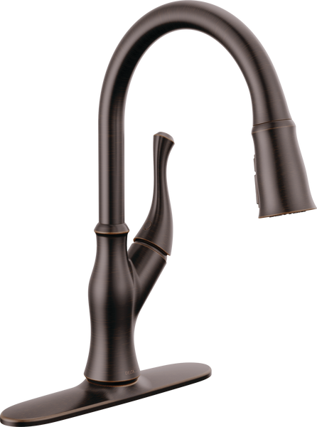 Single-Handle Pull-Down Kitchen Faucet in Venetian Bronze 19888Z