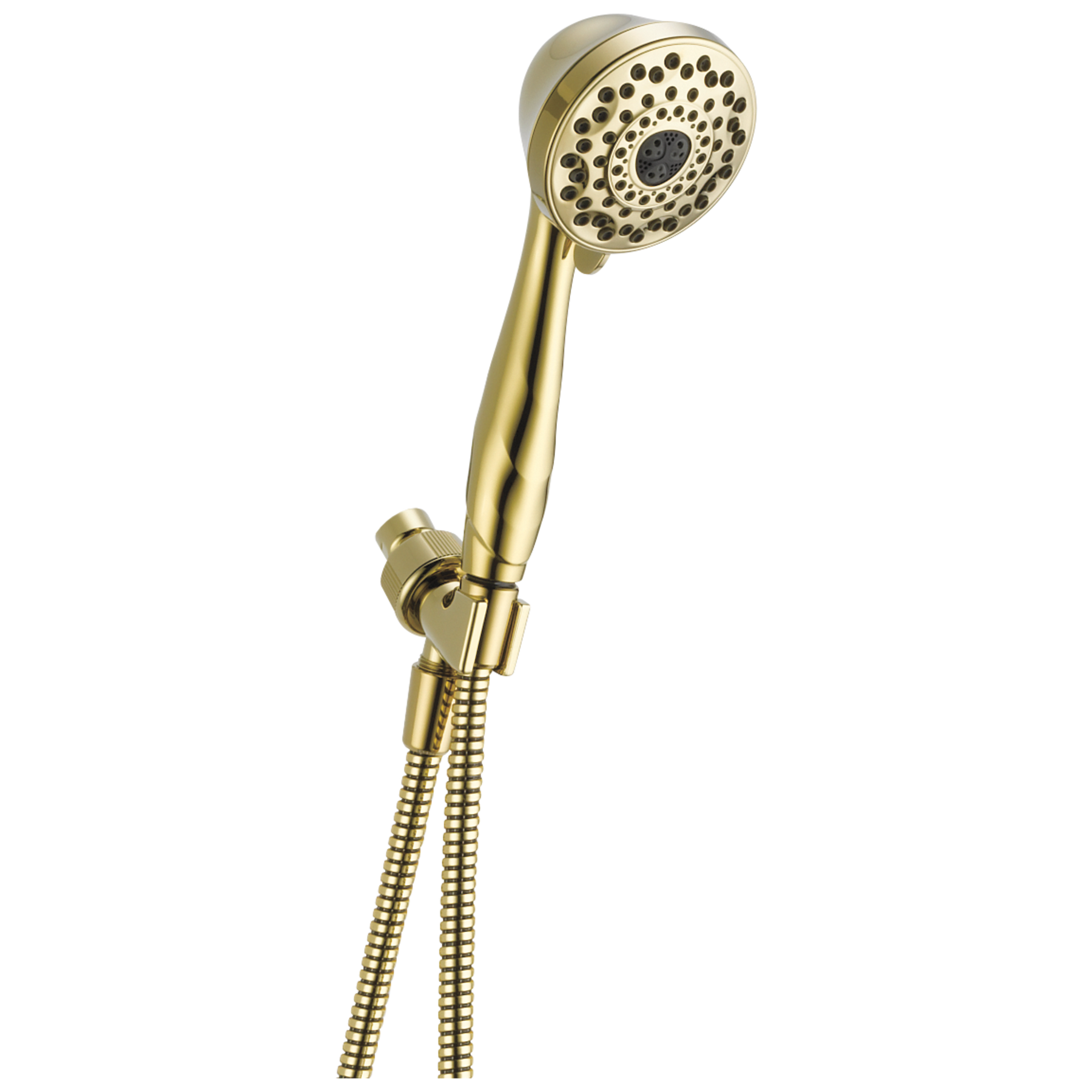 Premium 7-Setting Shower Mount Hand Shower in Polished Brass 59346