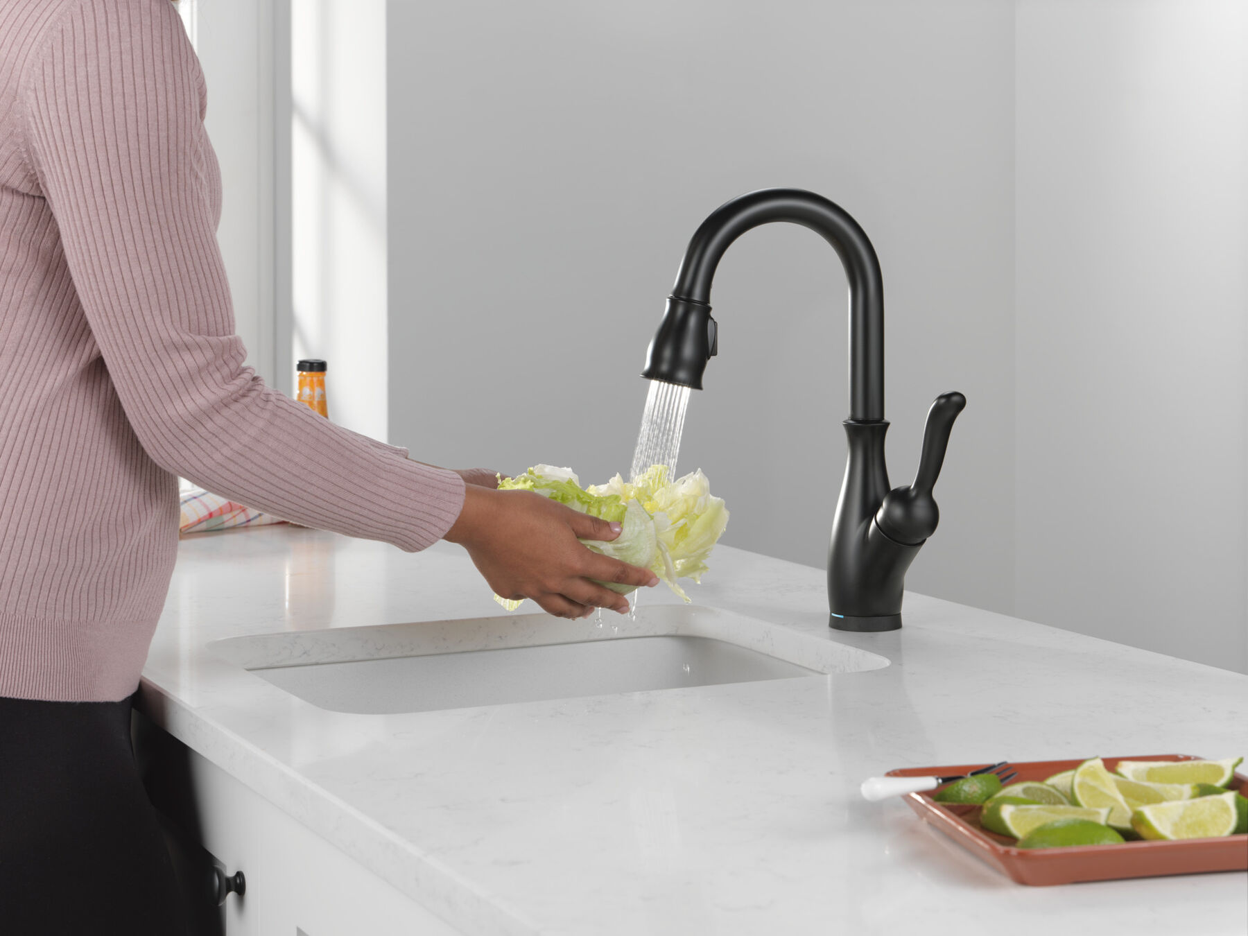 Touch2O® Bar / Prep Faucet with Touchless Technology in Matte Black