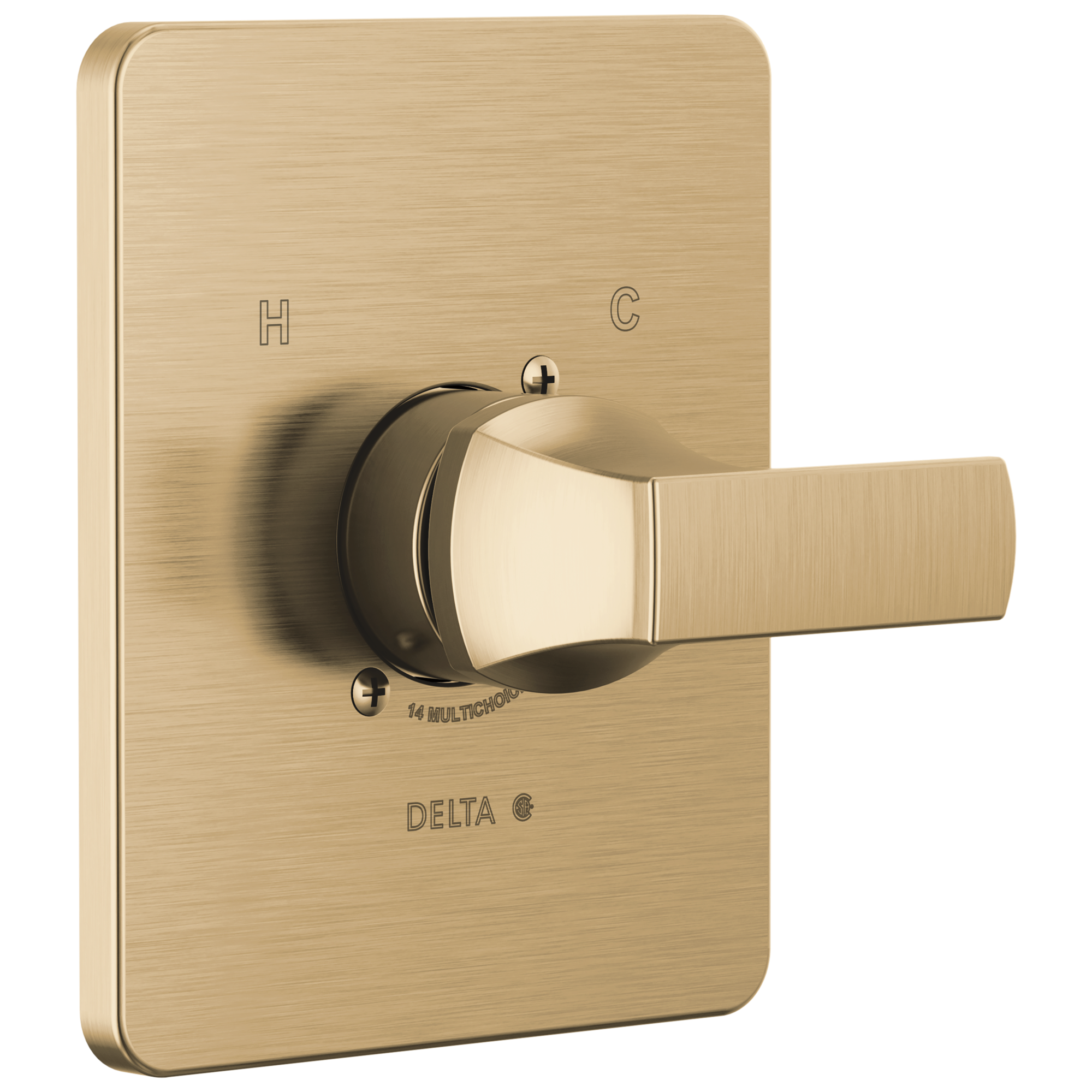 Delta Faucet VelumE Monitor 14 Series Valve Only Trim - Champagne Bronze