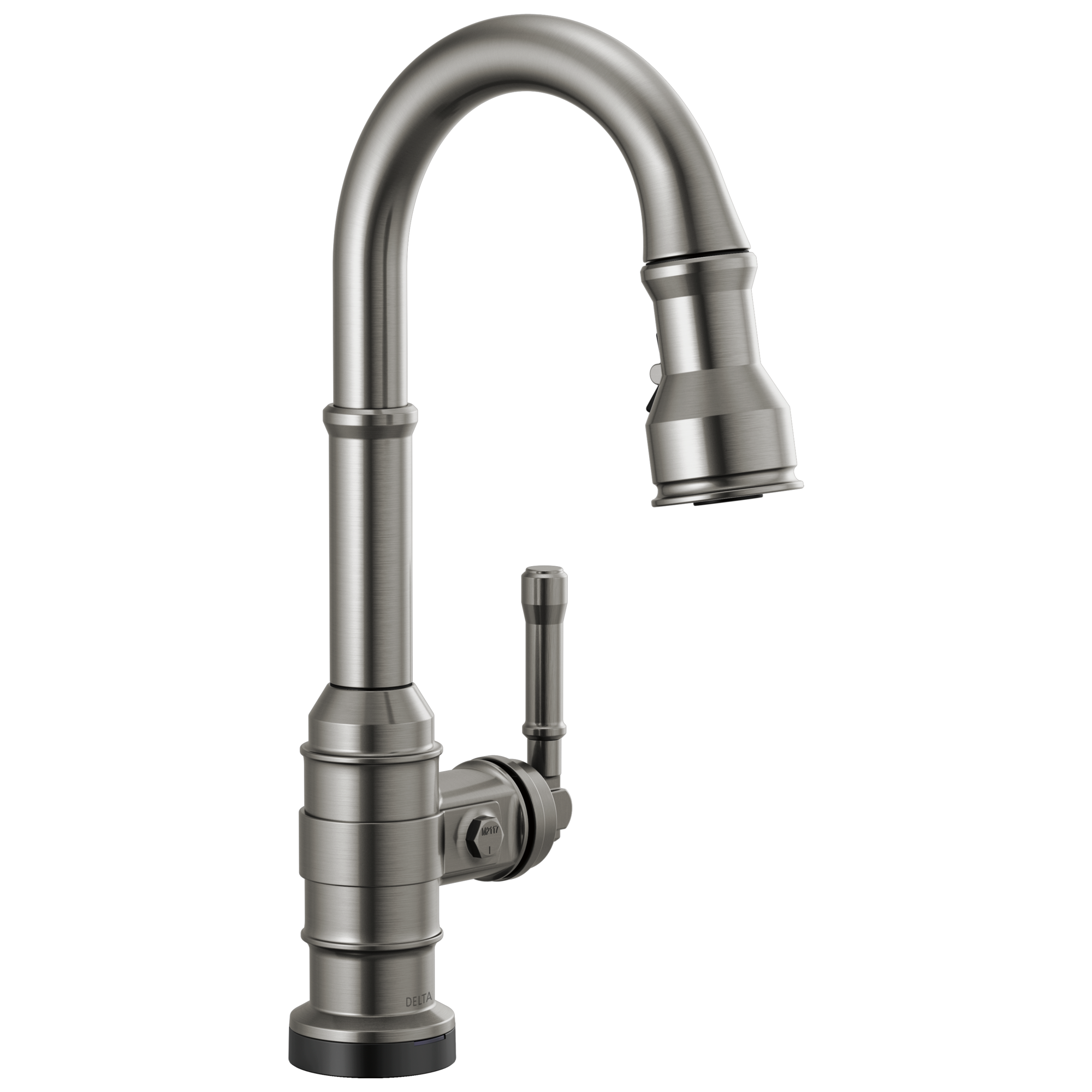 BroderickE Touch2O Bar / Prep Faucet with Touchless Technology - Black Stainless
