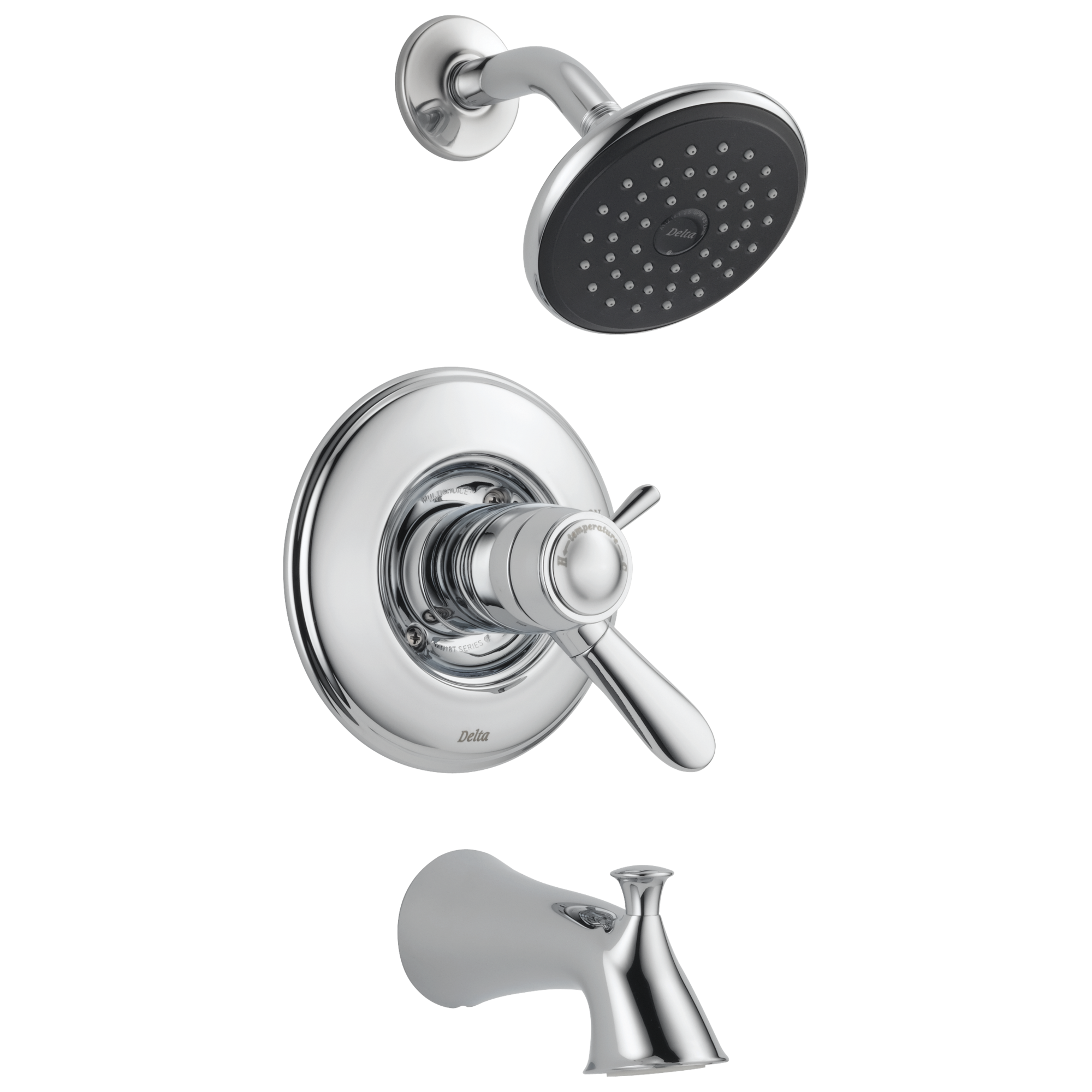 Delta Faucet Lahara TempAssure 17T Series Tub & Shower Trim - Chrome