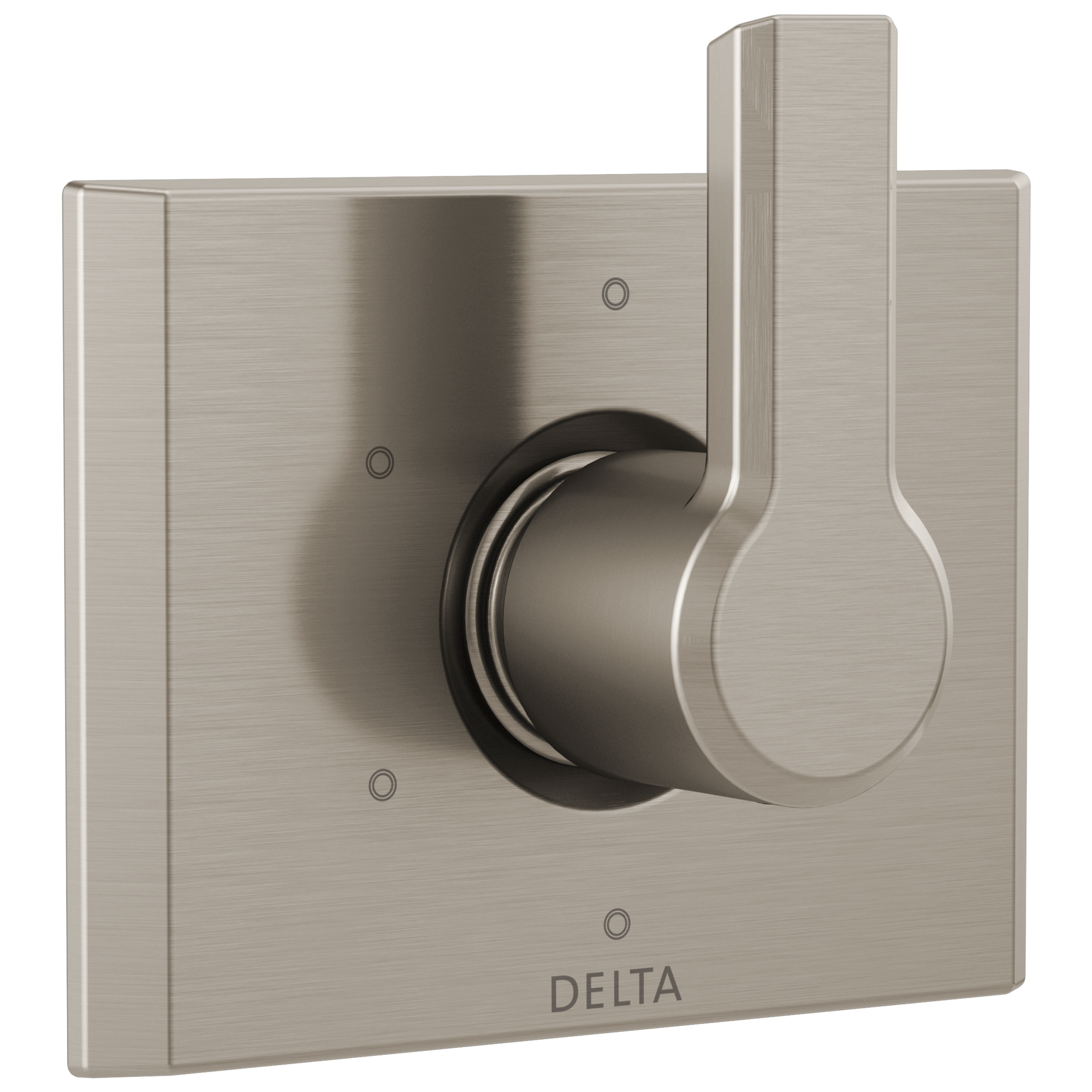 Delta Faucet Pivotale 6-setting 3-port Diverter Trim - Lumicoat - Stainless