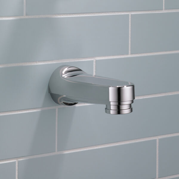 Tub Spout Pull Down Diverter In, What Size Hole For Bathtub Faucet
