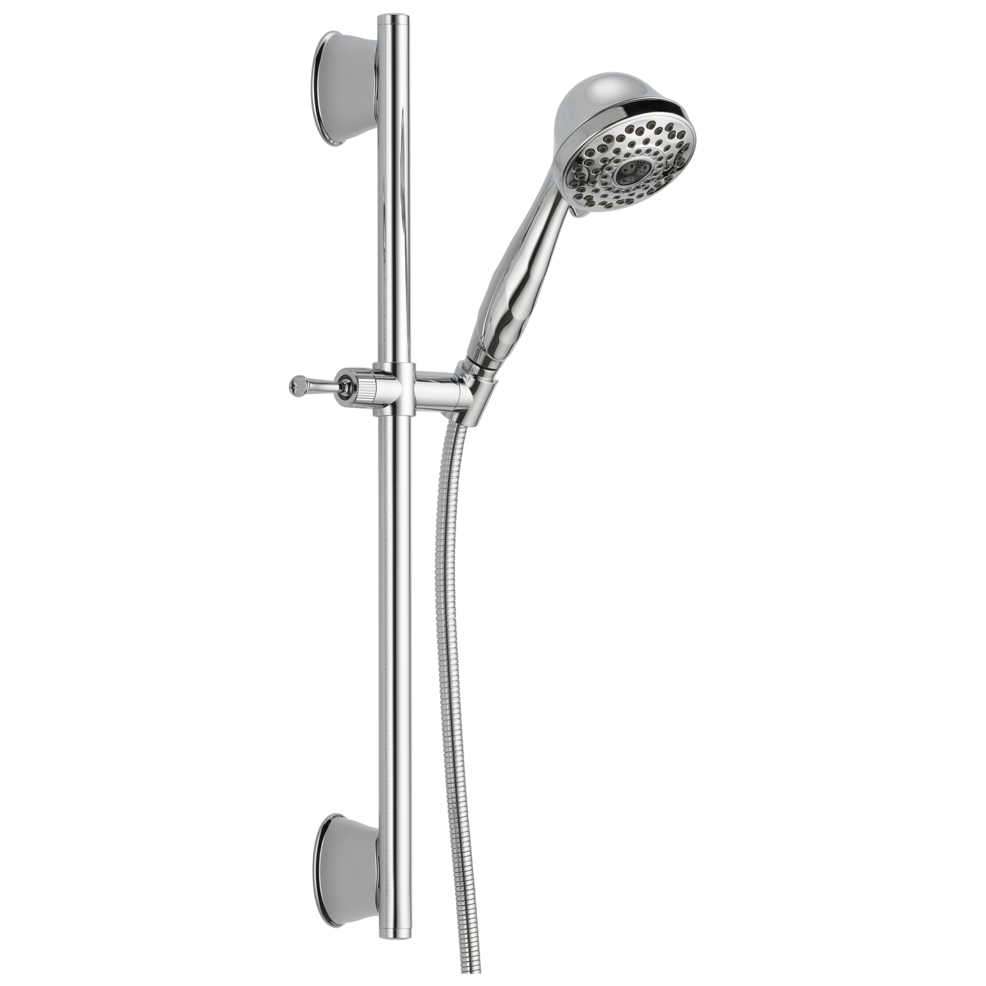 Delta Faucet Universal Showering Components 7-Setting Slide Bar Hand Shower - Chrome
