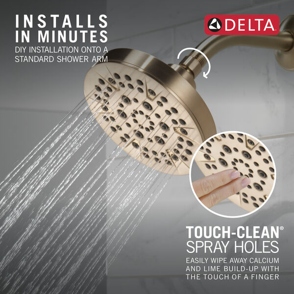 5Setting Showerhead in Champagne Bronze 52535CZ Delta Faucet