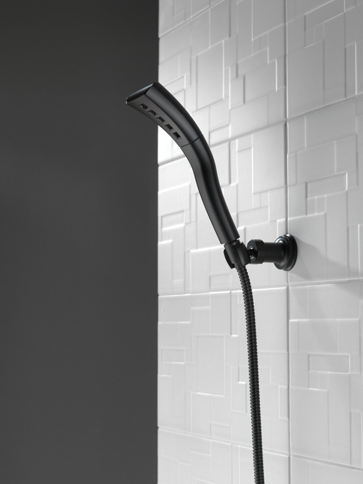 H2Okinetic® Single-Setting Adjustable Wall Mount Hand Shower in